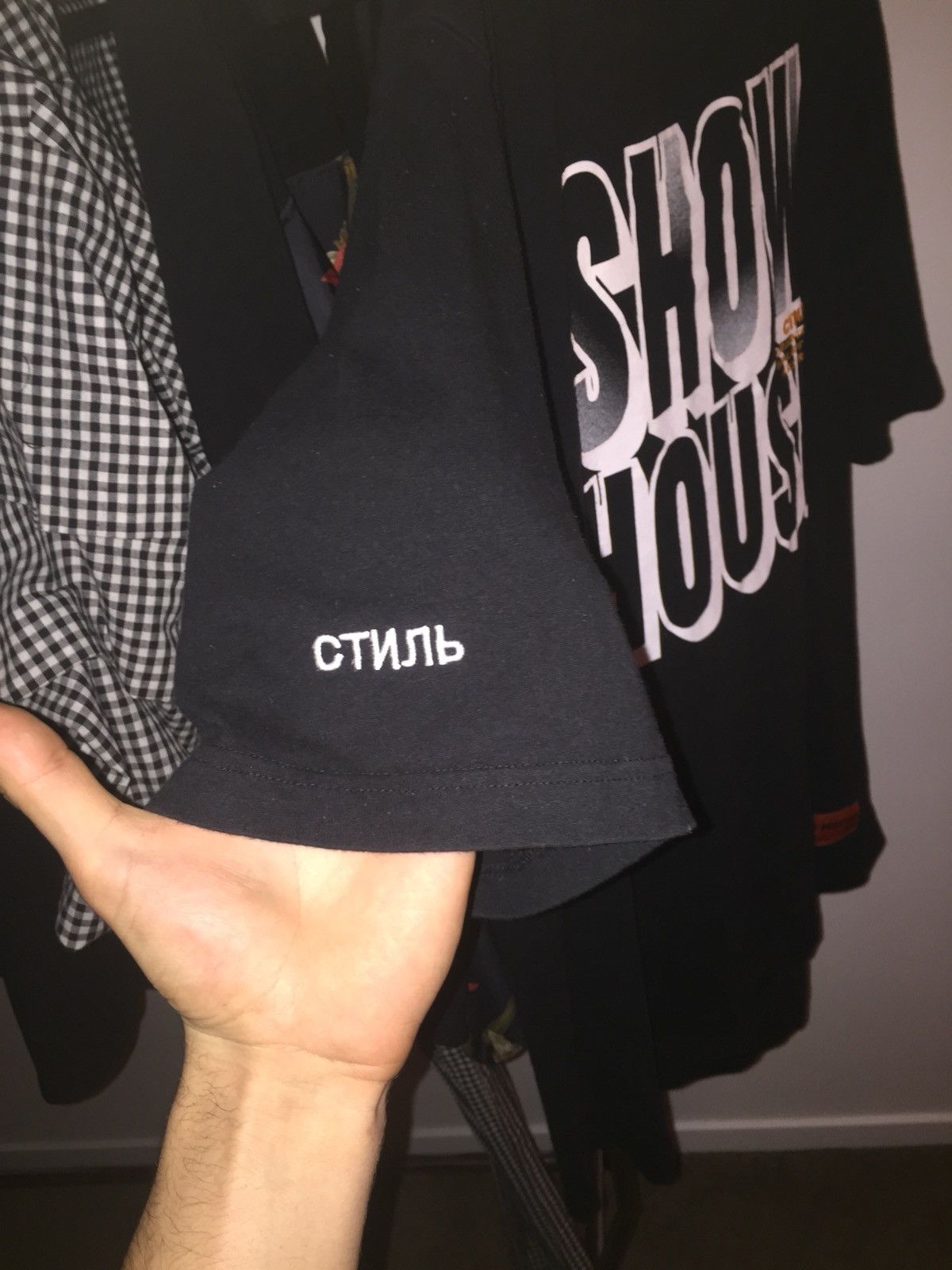 Heron Preston SHOW HOUSE Paris Exclusive Tee Size US L / EU 52-54 / 3 - 4 Thumbnail