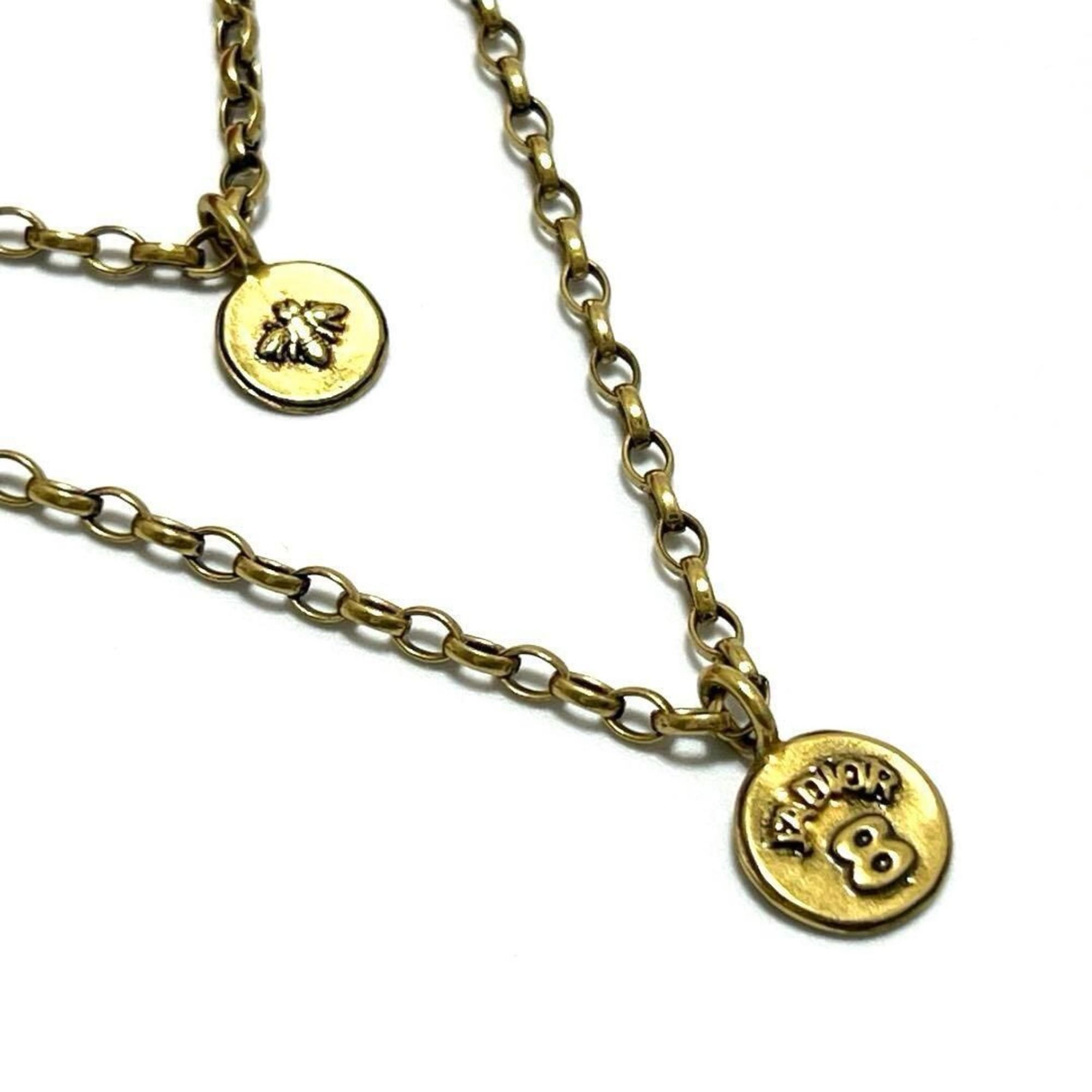 Dior Christian Dior Dior DIOR Women's Necklace Pendant Double Layer J'adior Size ONE SIZE - 2 Thumbnail