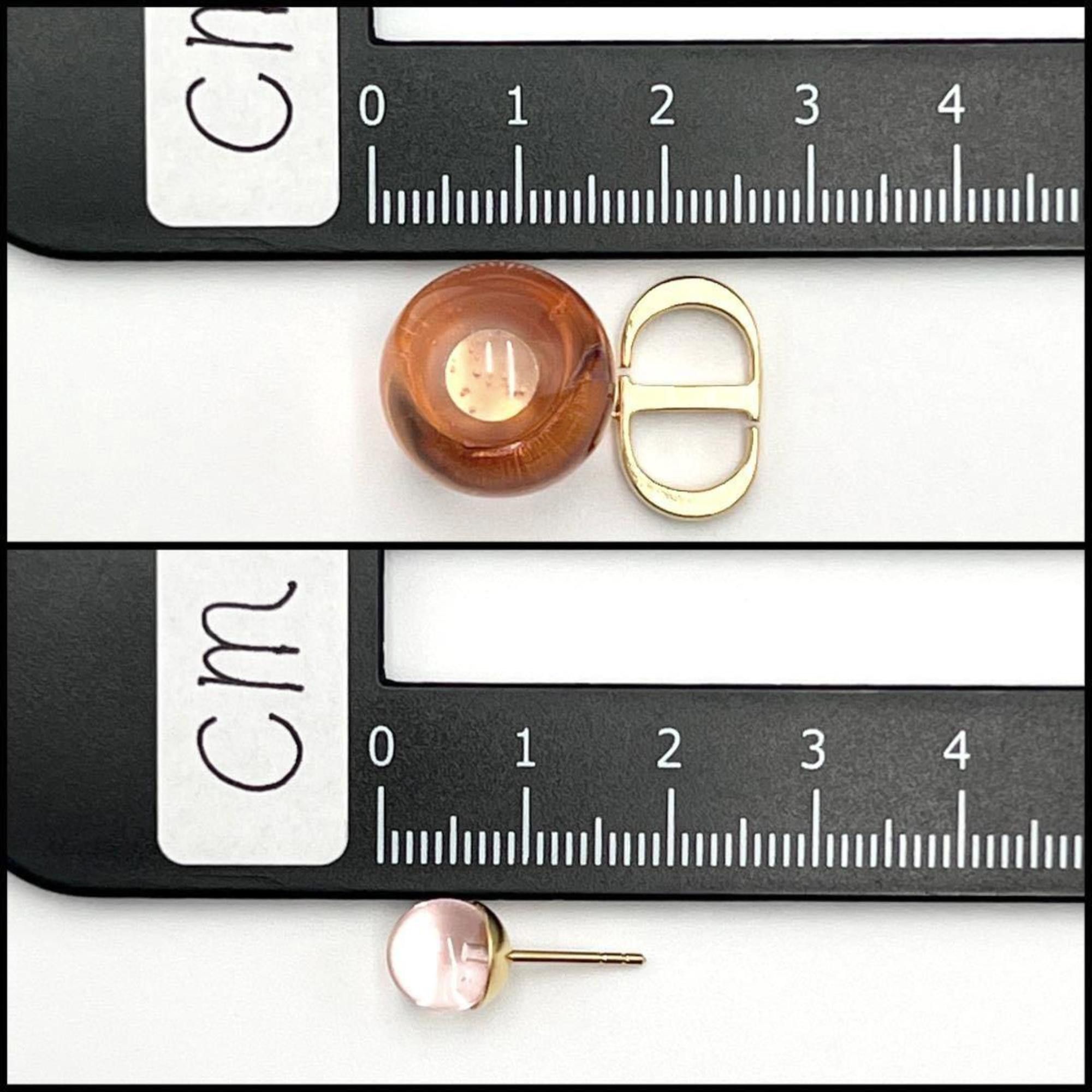 Dior Christian Dior Women's Tribal Earrings DIOR Pink Size ONE SIZE - 9 Thumbnail