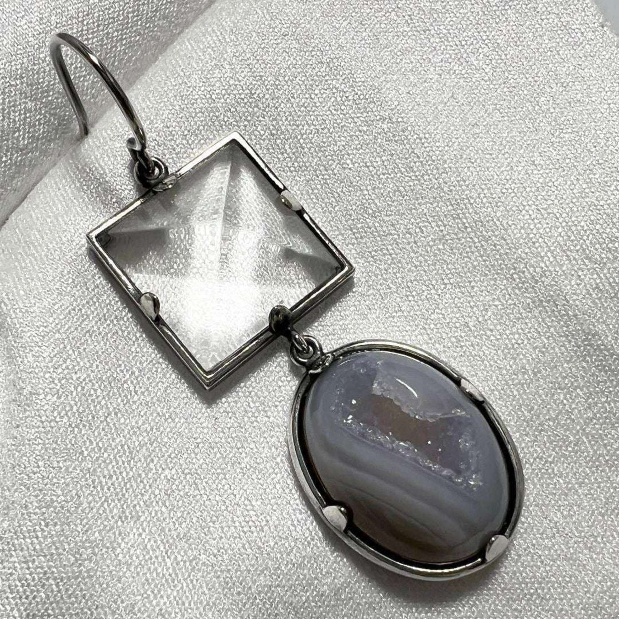 Bottega Veneta Bottega Veneta Women's Hook Earrings, Chalcedony Size ONE SIZE - 6 Thumbnail