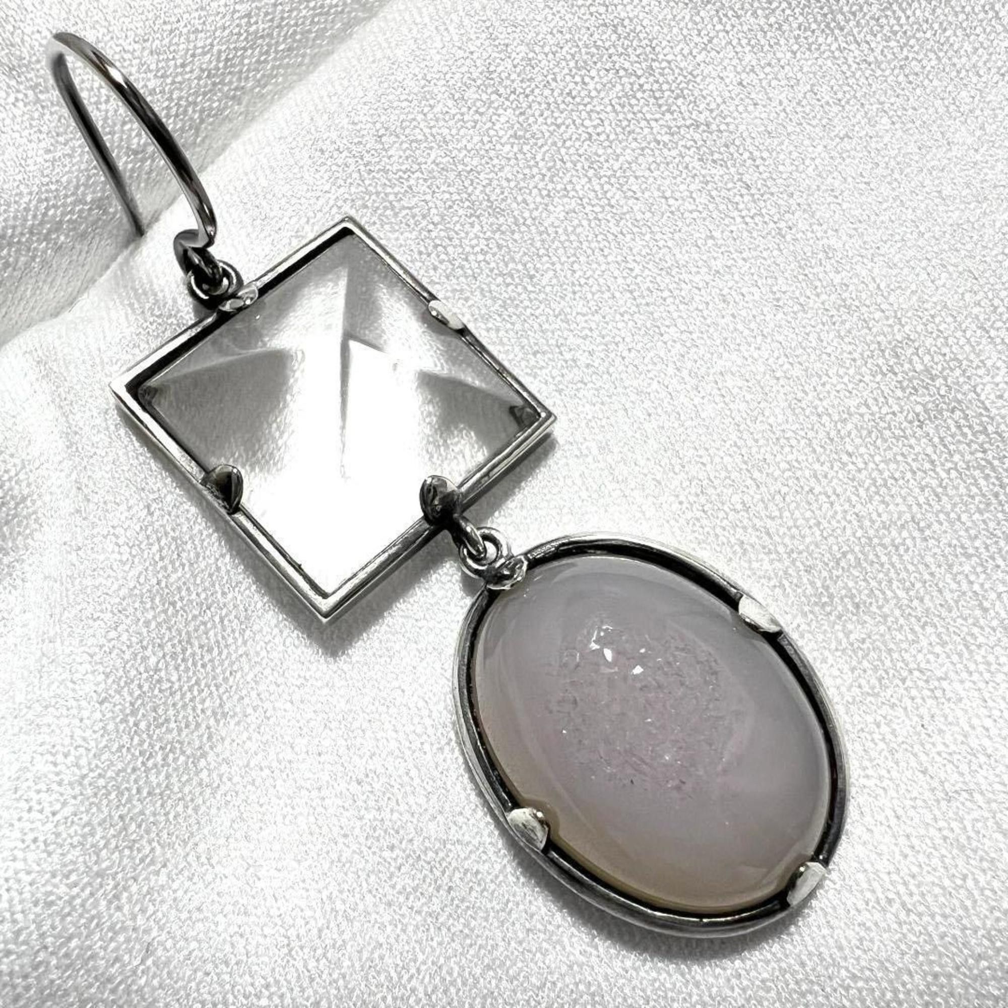 Bottega Veneta Bottega Veneta Women's Hook Earrings, Chalcedony Size ONE SIZE - 7 Thumbnail