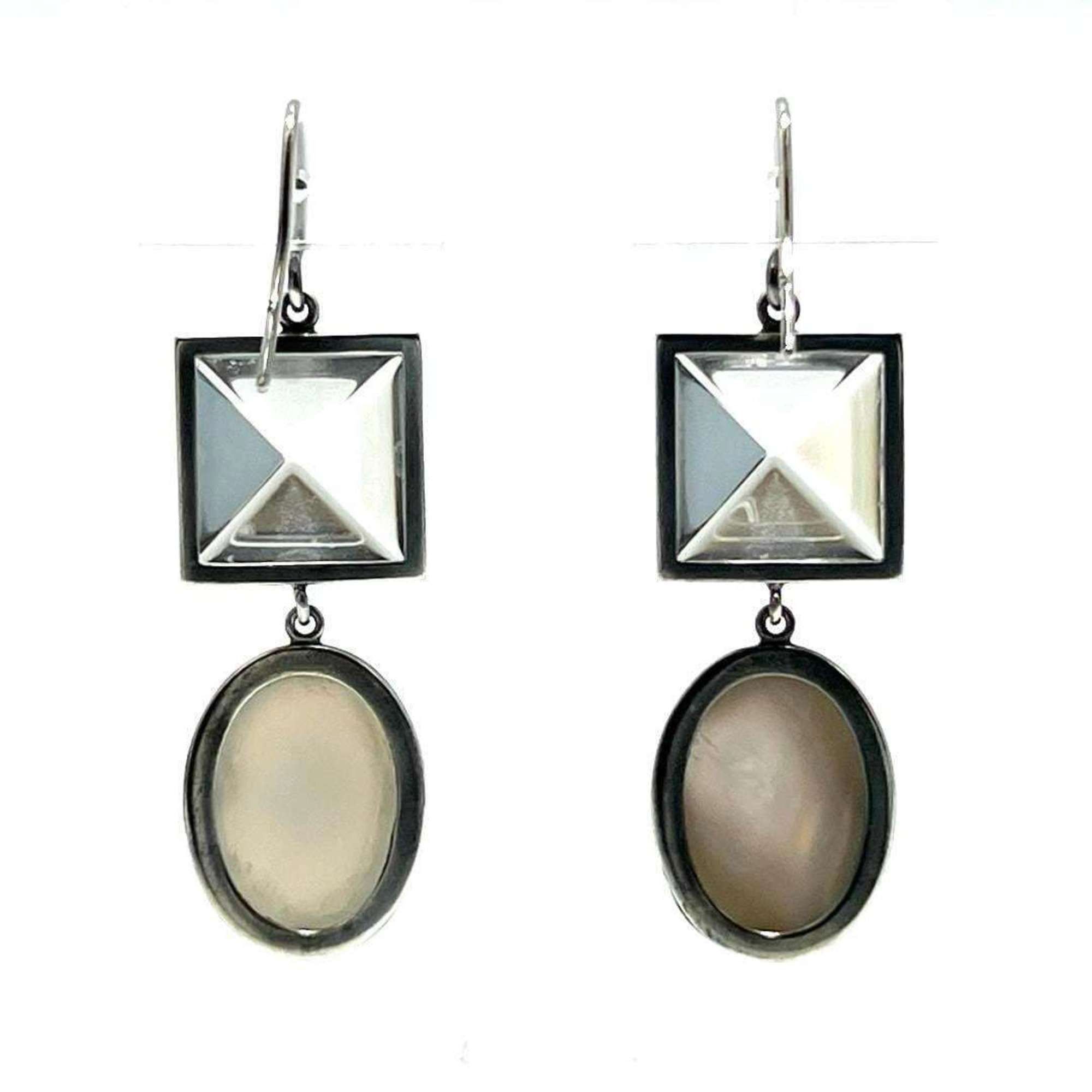 Bottega Veneta Bottega Veneta Women's Hook Earrings, Chalcedony Size ONE SIZE - 5 Thumbnail