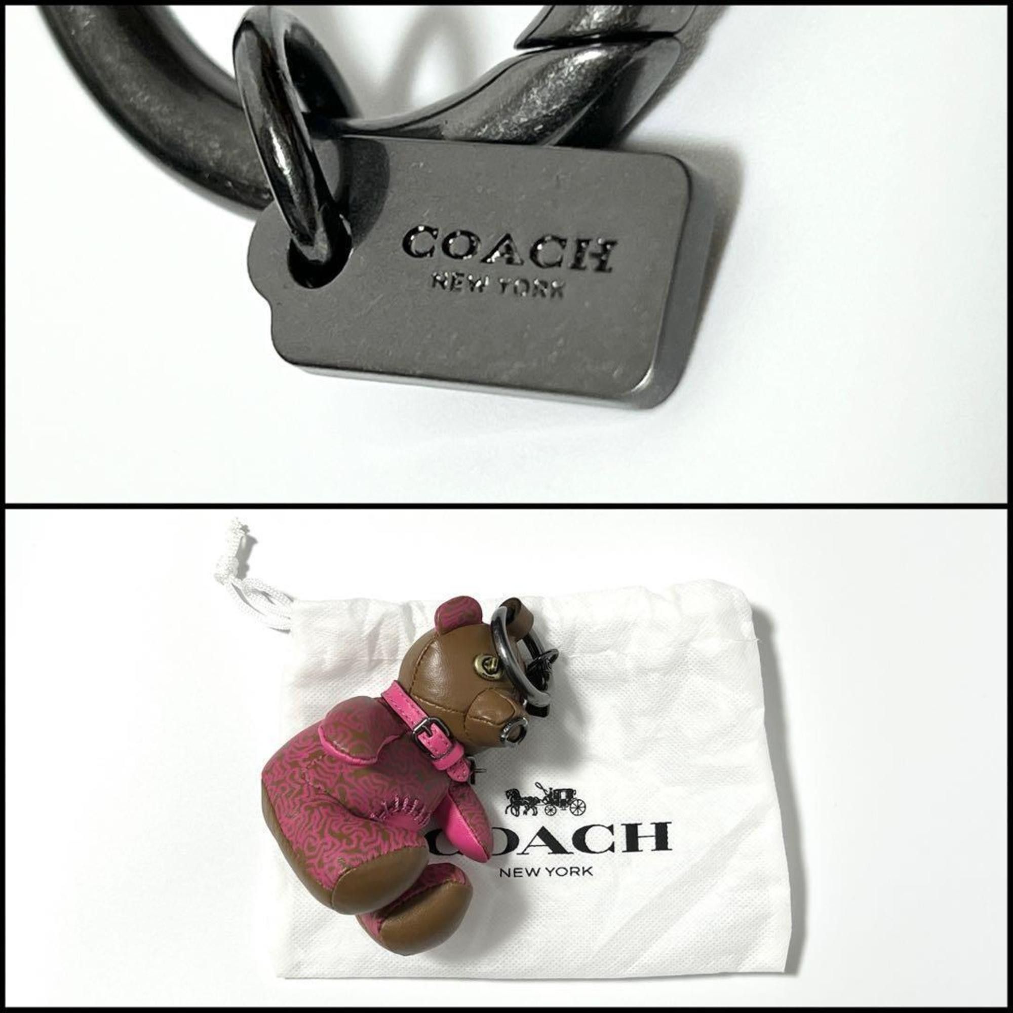 Coach COACH Women's Keith Haring Key Holder Ring Charm Bear Size ONE SIZE - 10 Thumbnail