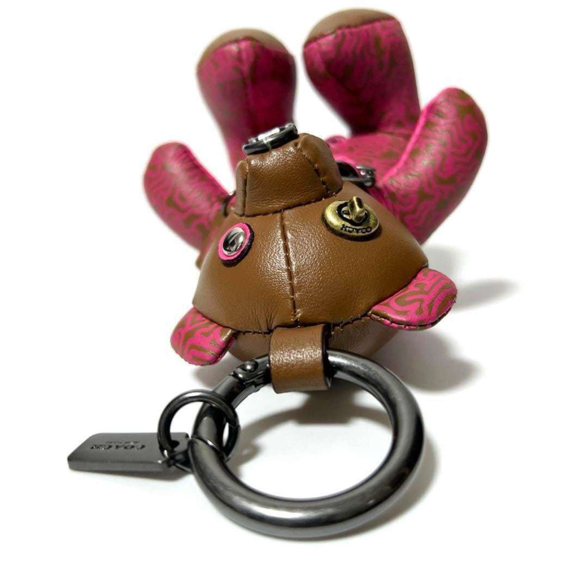 Coach COACH Women's Keith Haring Key Holder Ring Charm Bear Size ONE SIZE - 6 Thumbnail