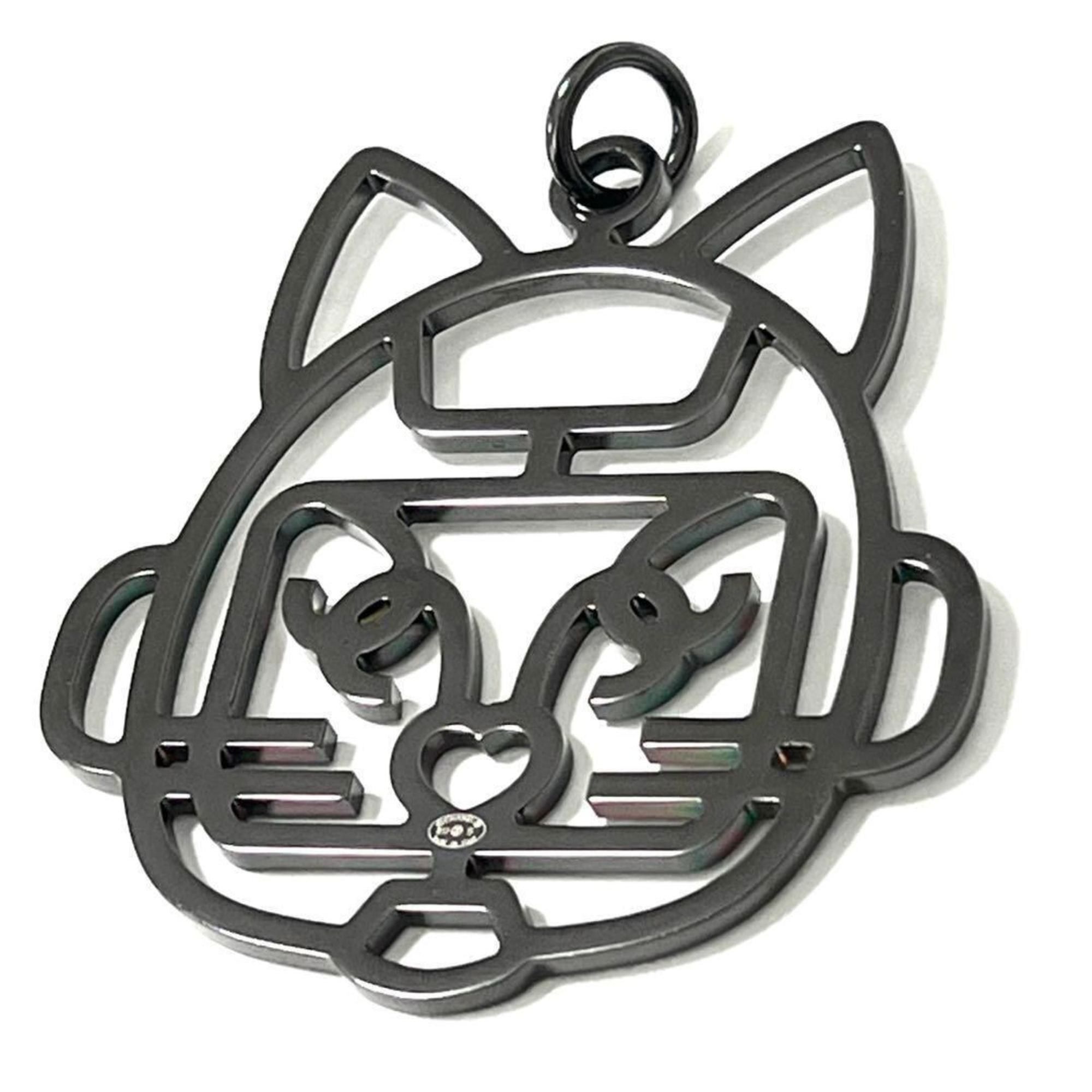 Chanel CHANEL Women's Pendant Cat Robot Necklace Size ONE SIZE - 2 Thumbnail