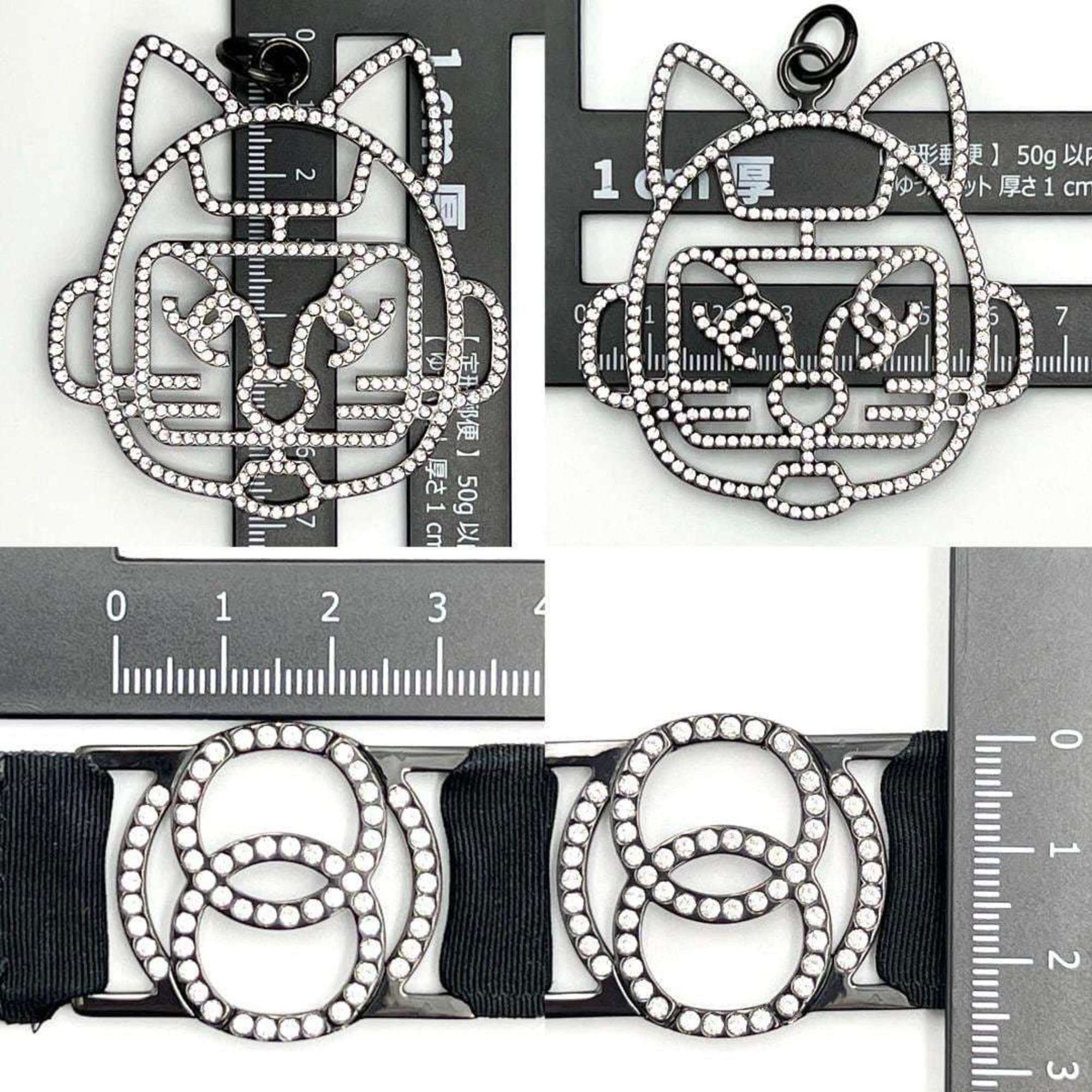 Chanel CHANEL Women's Pendant Cat Robot Necklace Size ONE SIZE - 6 Thumbnail