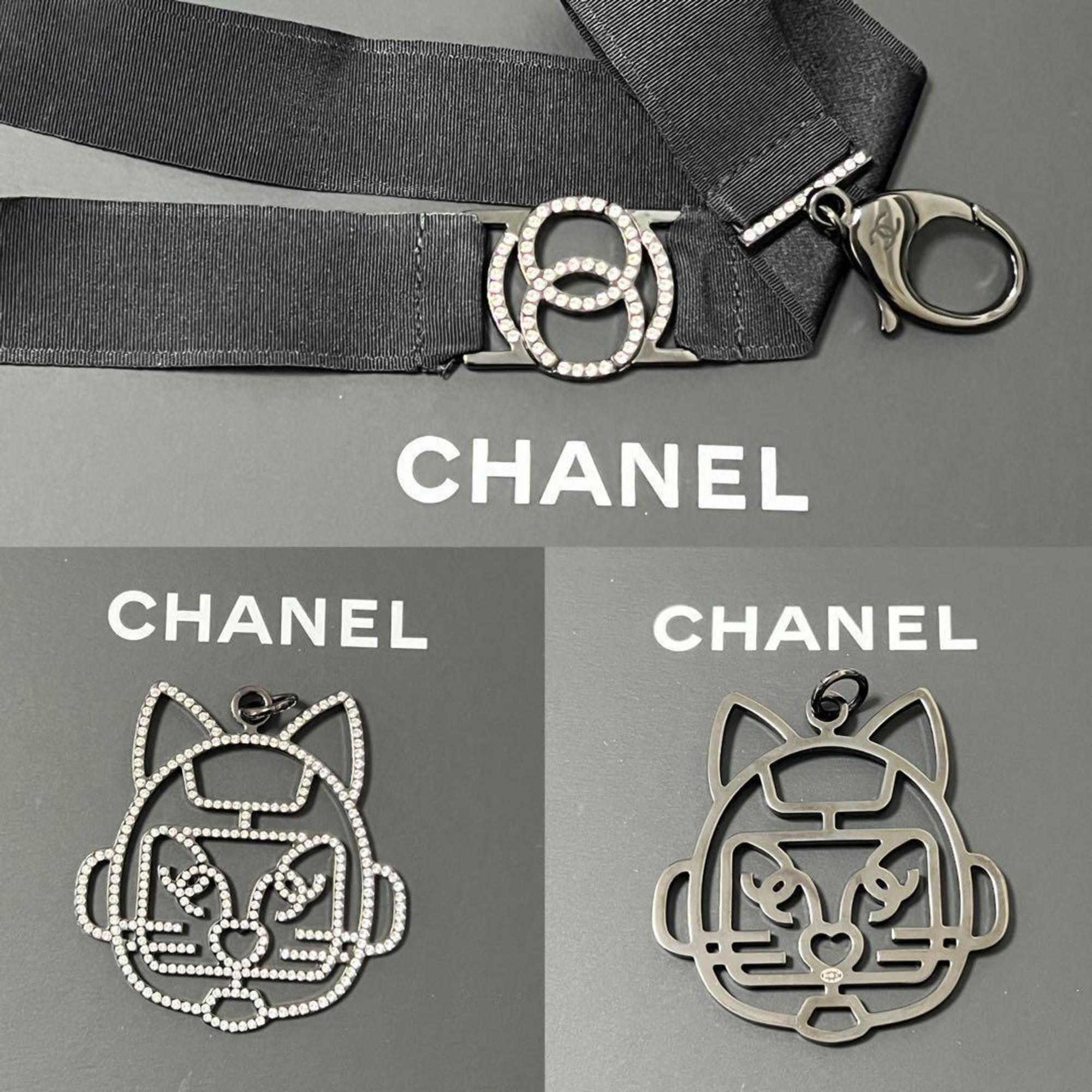 Chanel CHANEL Women's Pendant Cat Robot Necklace Size ONE SIZE - 10 Thumbnail