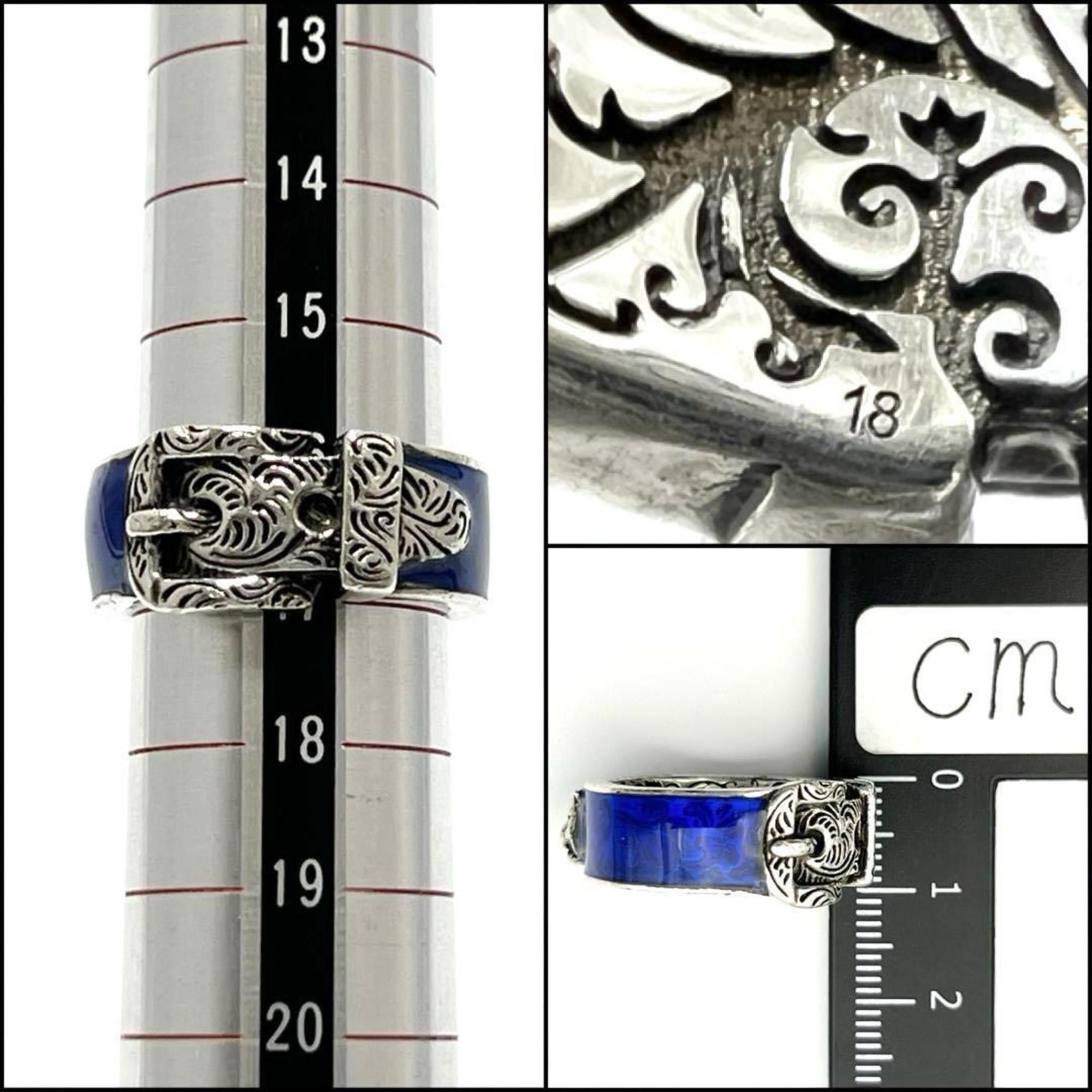 Gucci GUCCI Men's Tiger Head Garden Ring, 925 Silver Size ONE SIZE - 9 Thumbnail