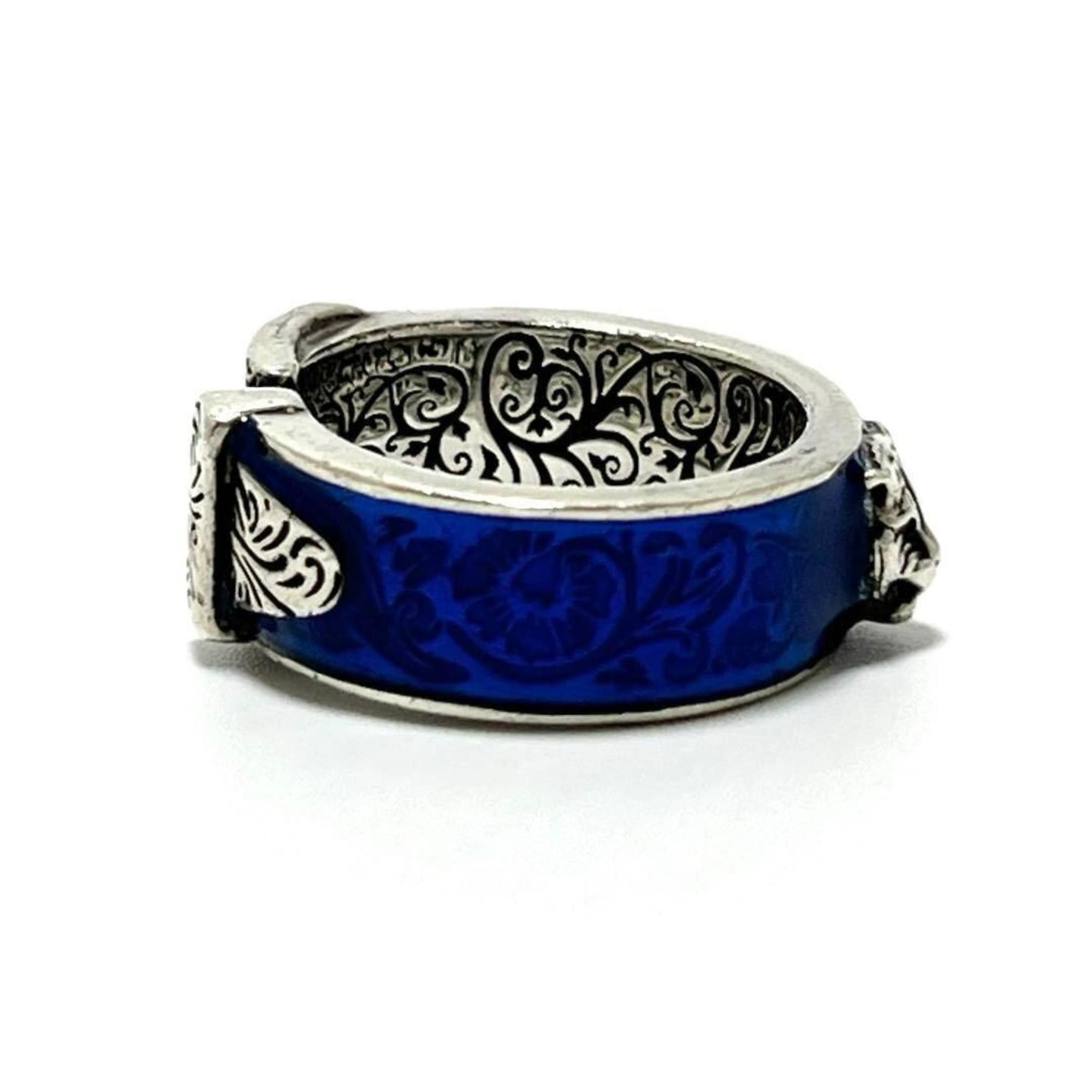 Gucci GUCCI Men's Tiger Head Garden Ring, 925 Silver Size ONE SIZE - 4 Thumbnail
