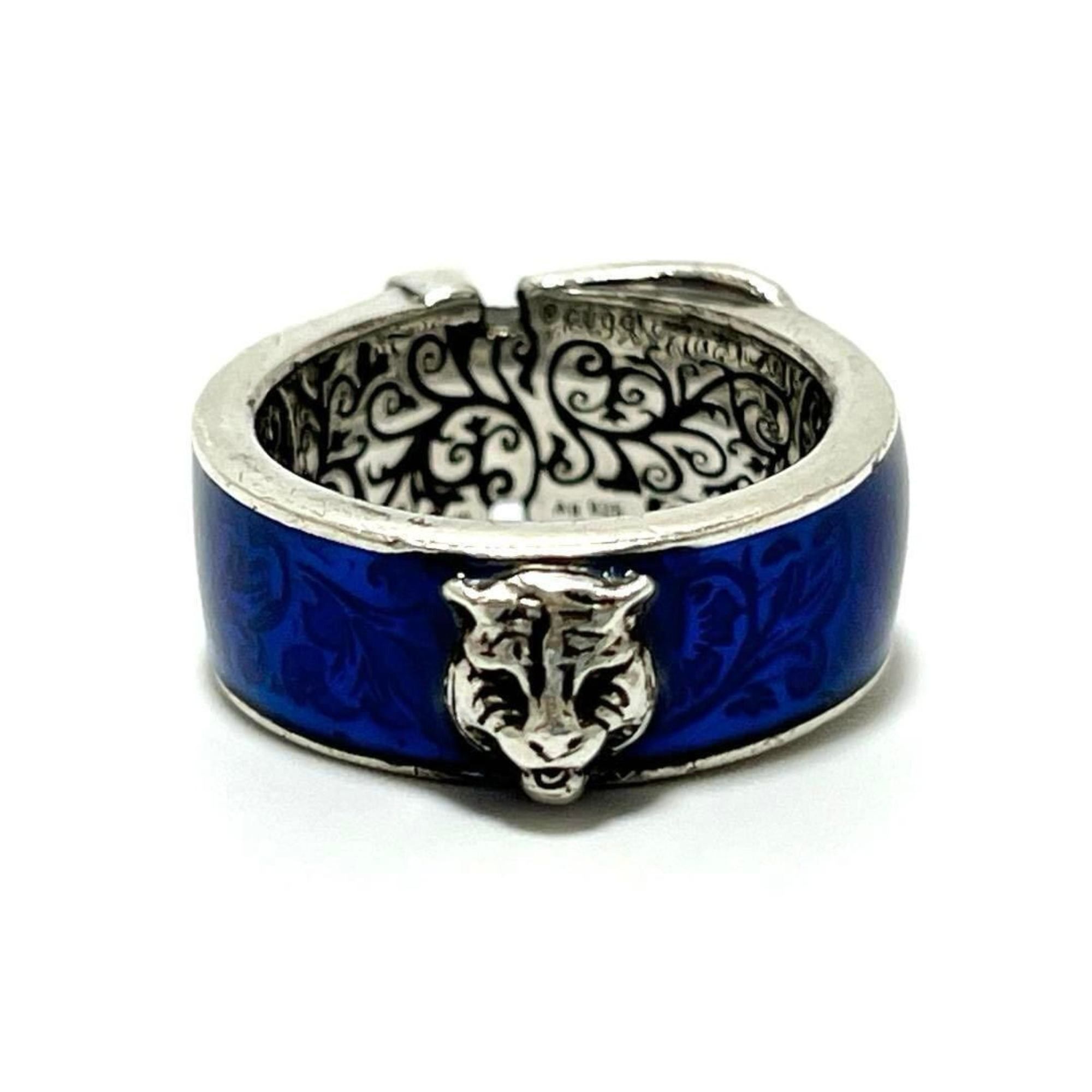 Gucci GUCCI Men's Tiger Head Garden Ring, 925 Silver Size ONE SIZE - 2 Thumbnail