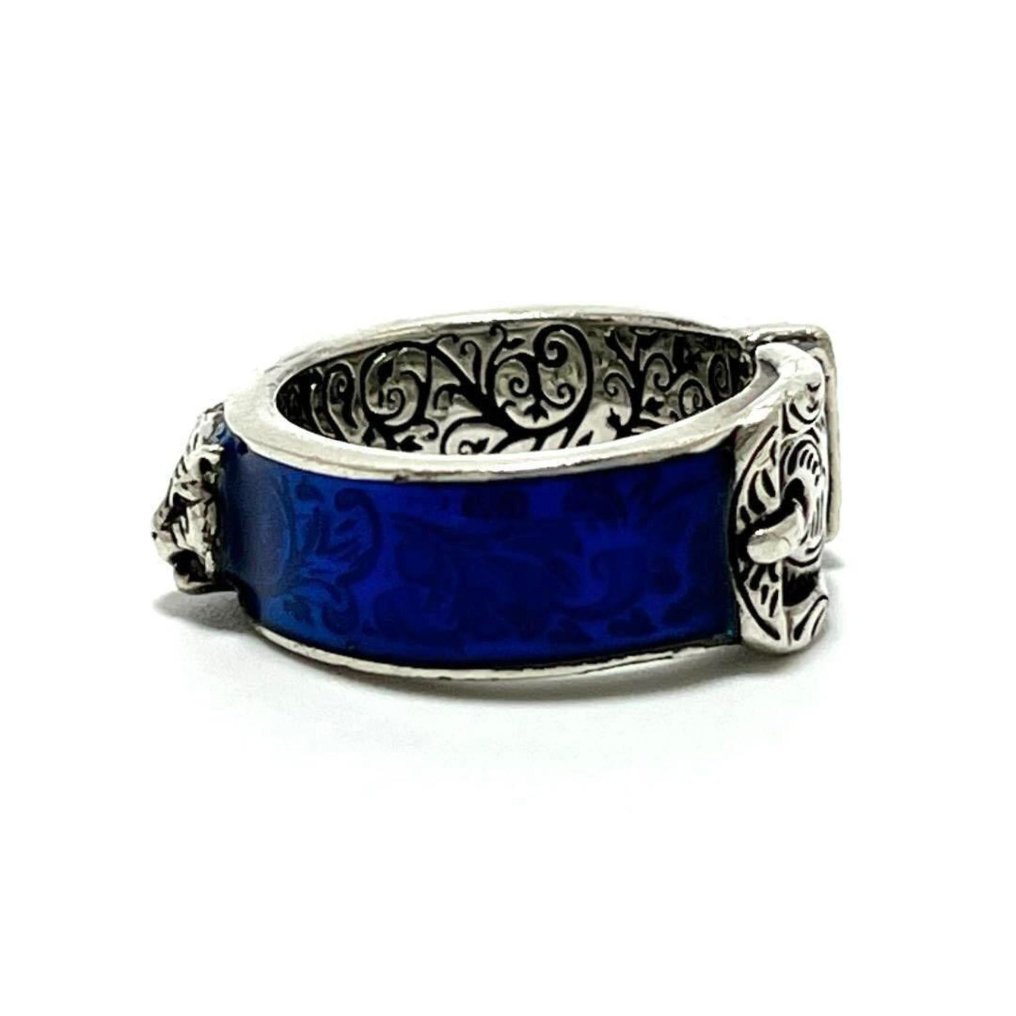 Gucci GUCCI Men's Tiger Head Garden Ring, 925 Silver Size ONE SIZE - 3 Thumbnail