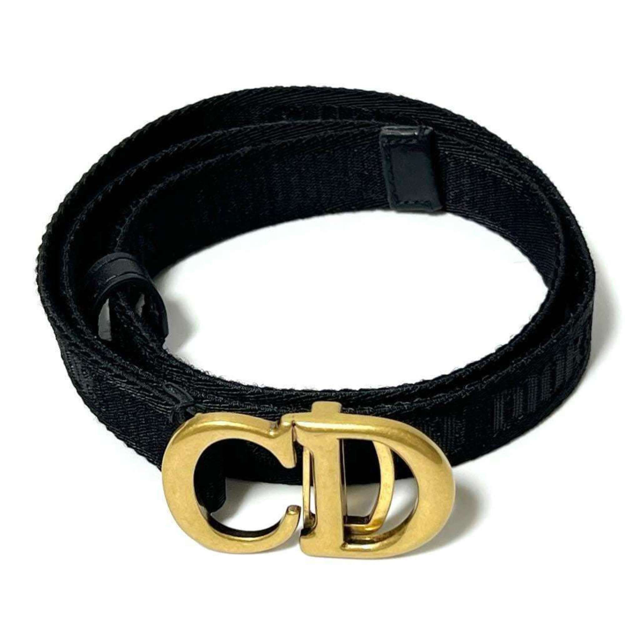 Dior Christian Dior Dior Women s Saddle Belt Black Jacquard Grailed