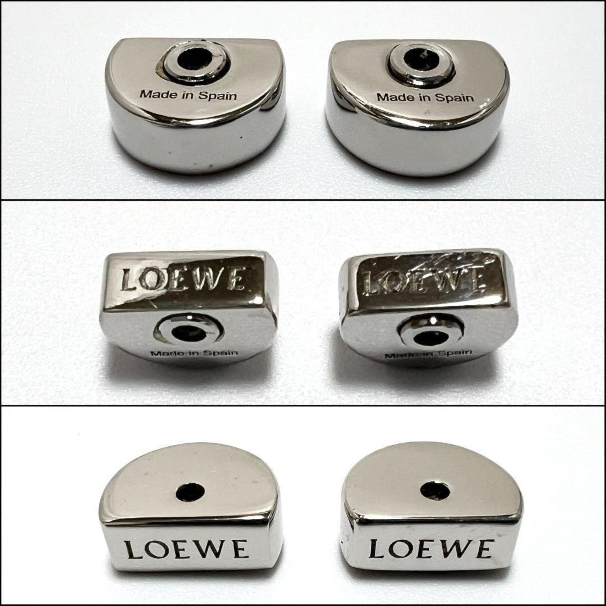 Loewe LOEWE Women's Spoon Hammer Texture Earrings Size ONE SIZE - 6 Thumbnail