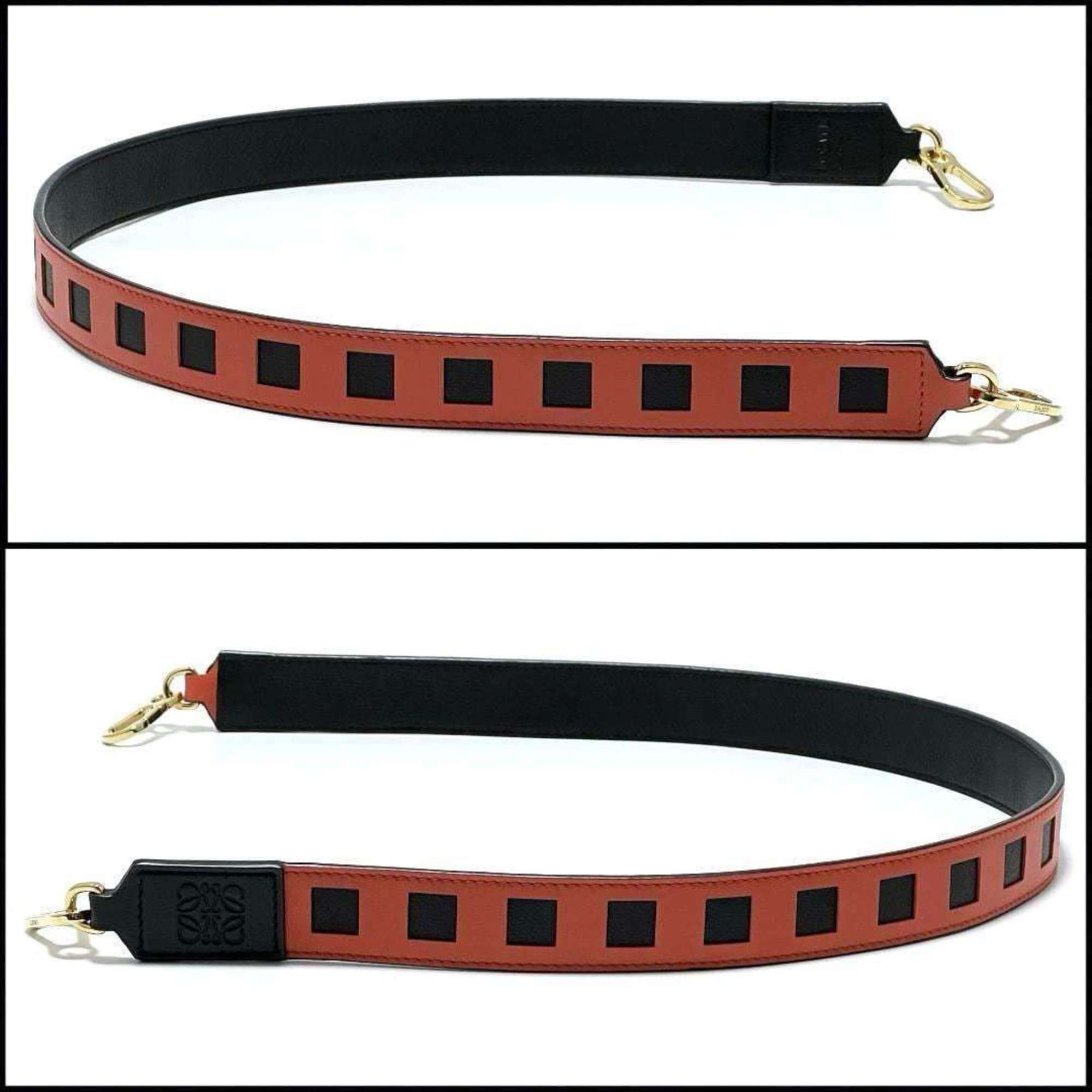 Loewe LOEWE Women's Shoulder Bag Strap Belt Leather Size ONE SIZE - 2 Thumbnail