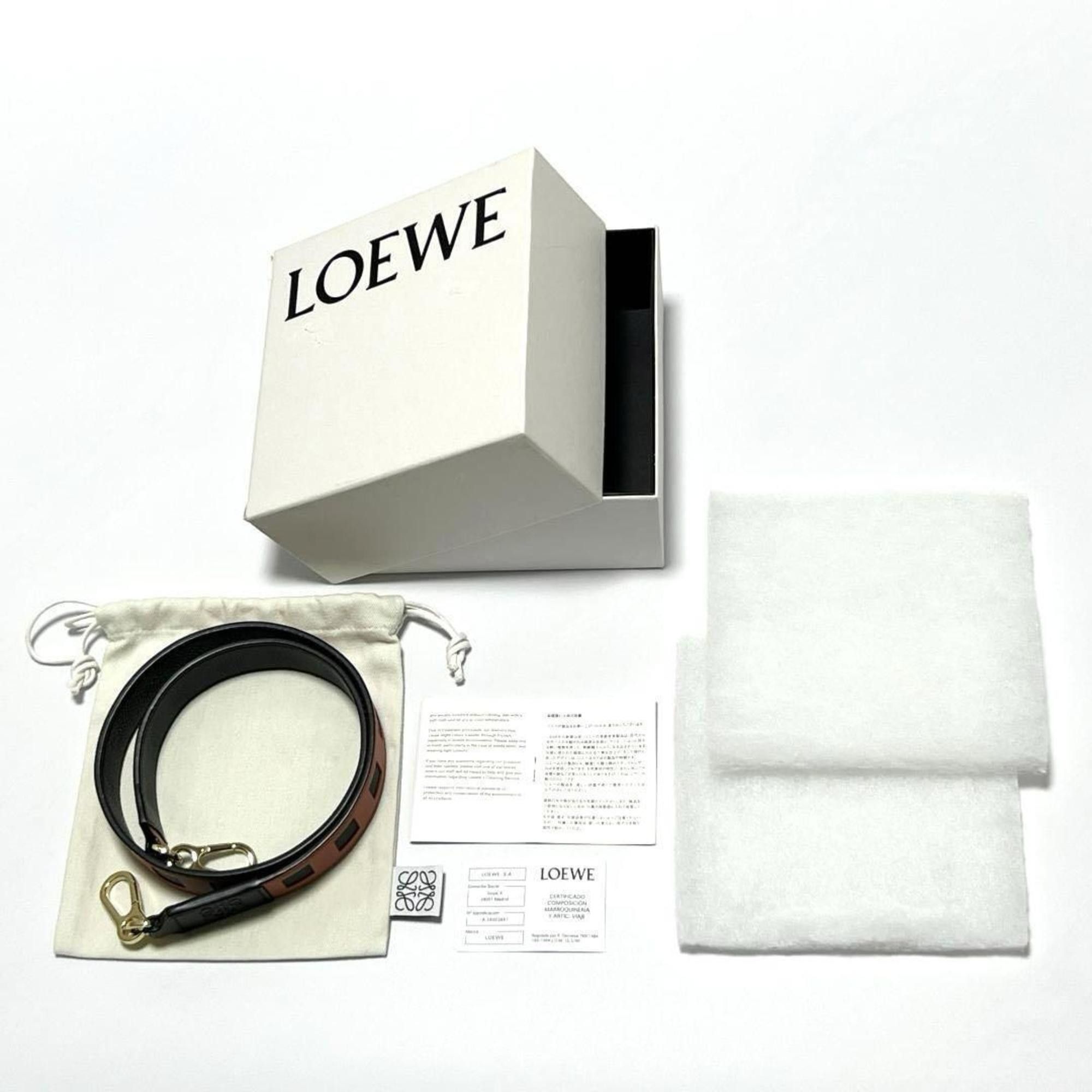 Loewe LOEWE Women's Shoulder Bag Strap Belt Leather Size ONE SIZE - 10 Thumbnail