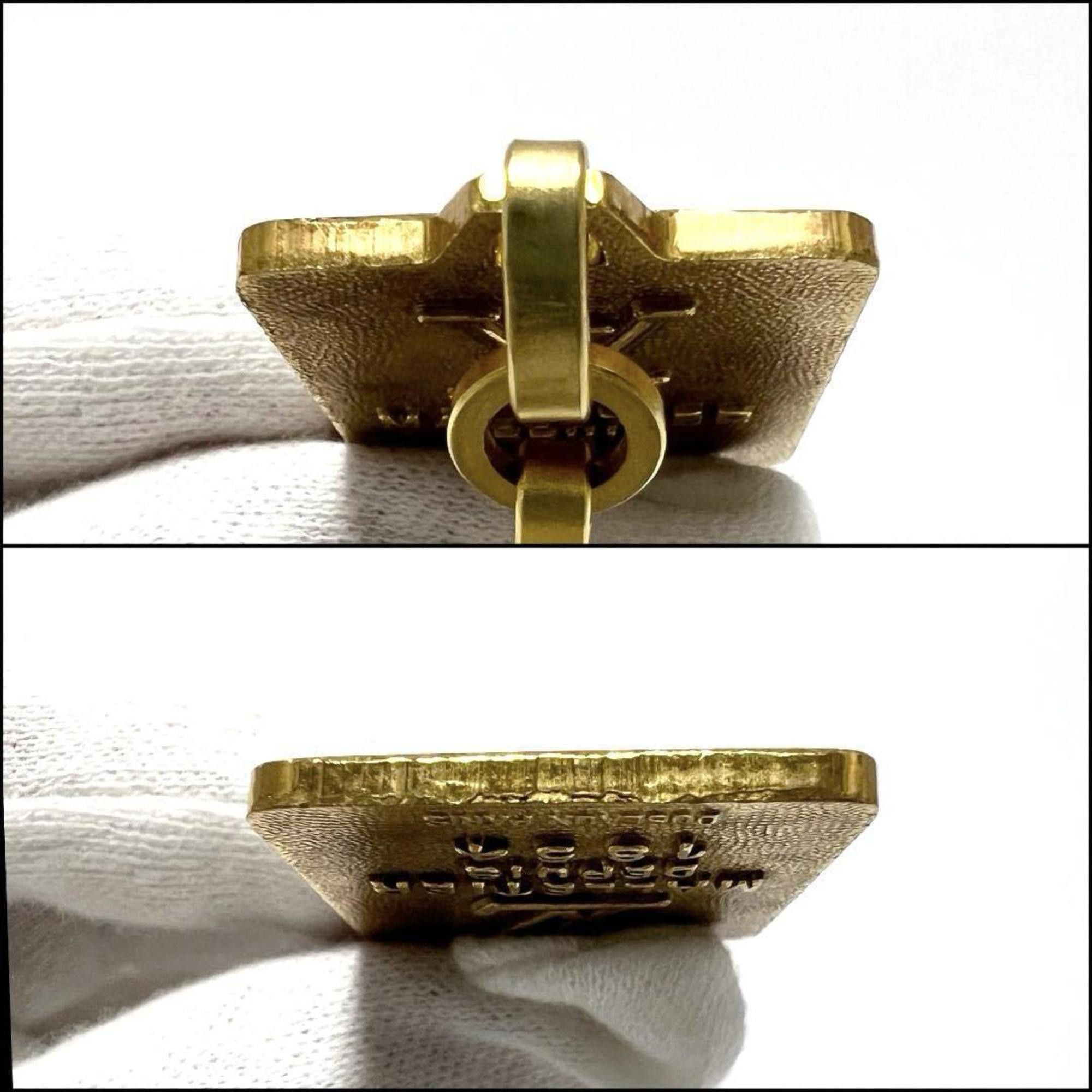 Louis Vuitton Louis Vuitton Men's Key Holder Ring Gold Color Size ONE SIZE - 7 Thumbnail