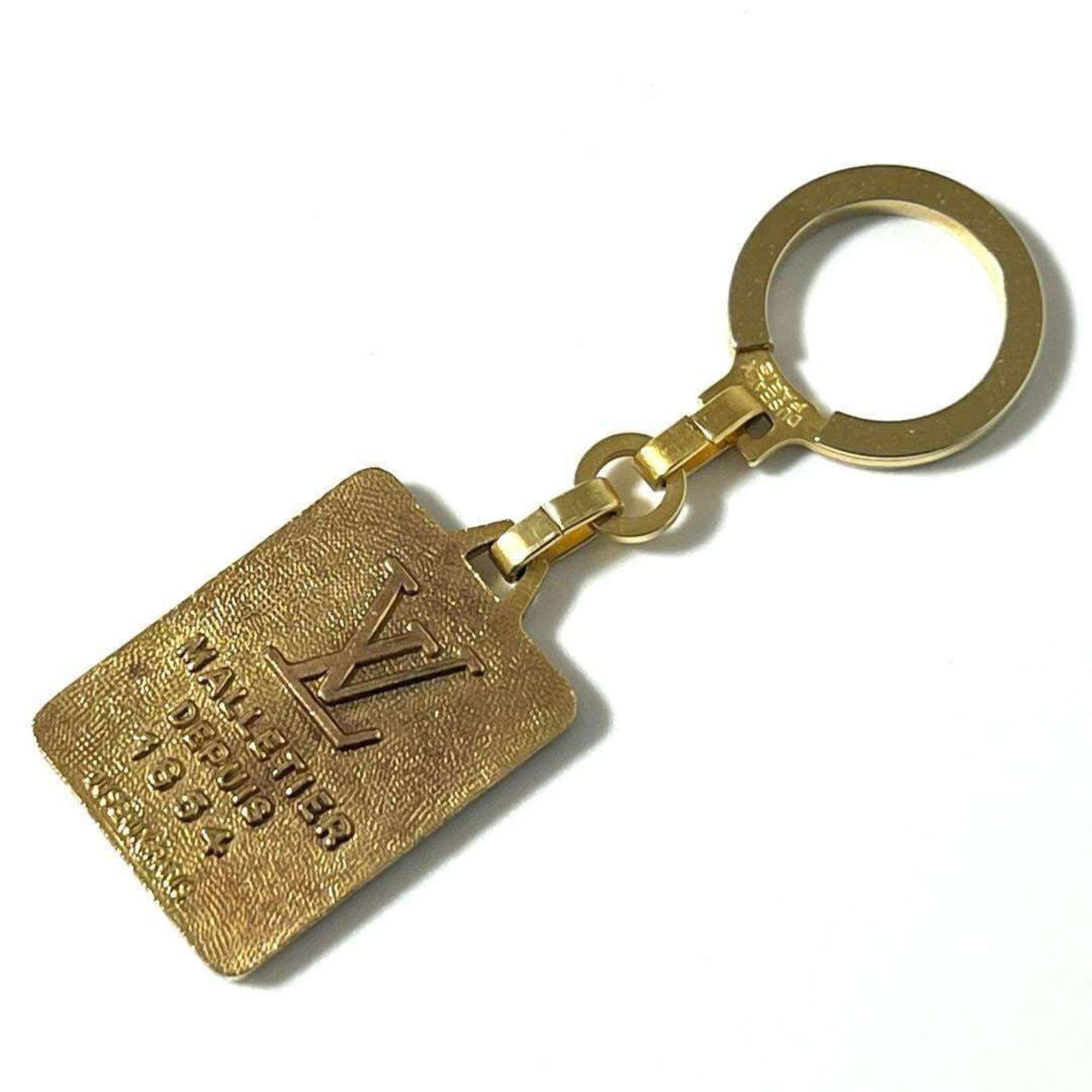Louis Vuitton Louis Vuitton Men's Key Holder Ring Gold Color Size ONE SIZE - 2 Thumbnail