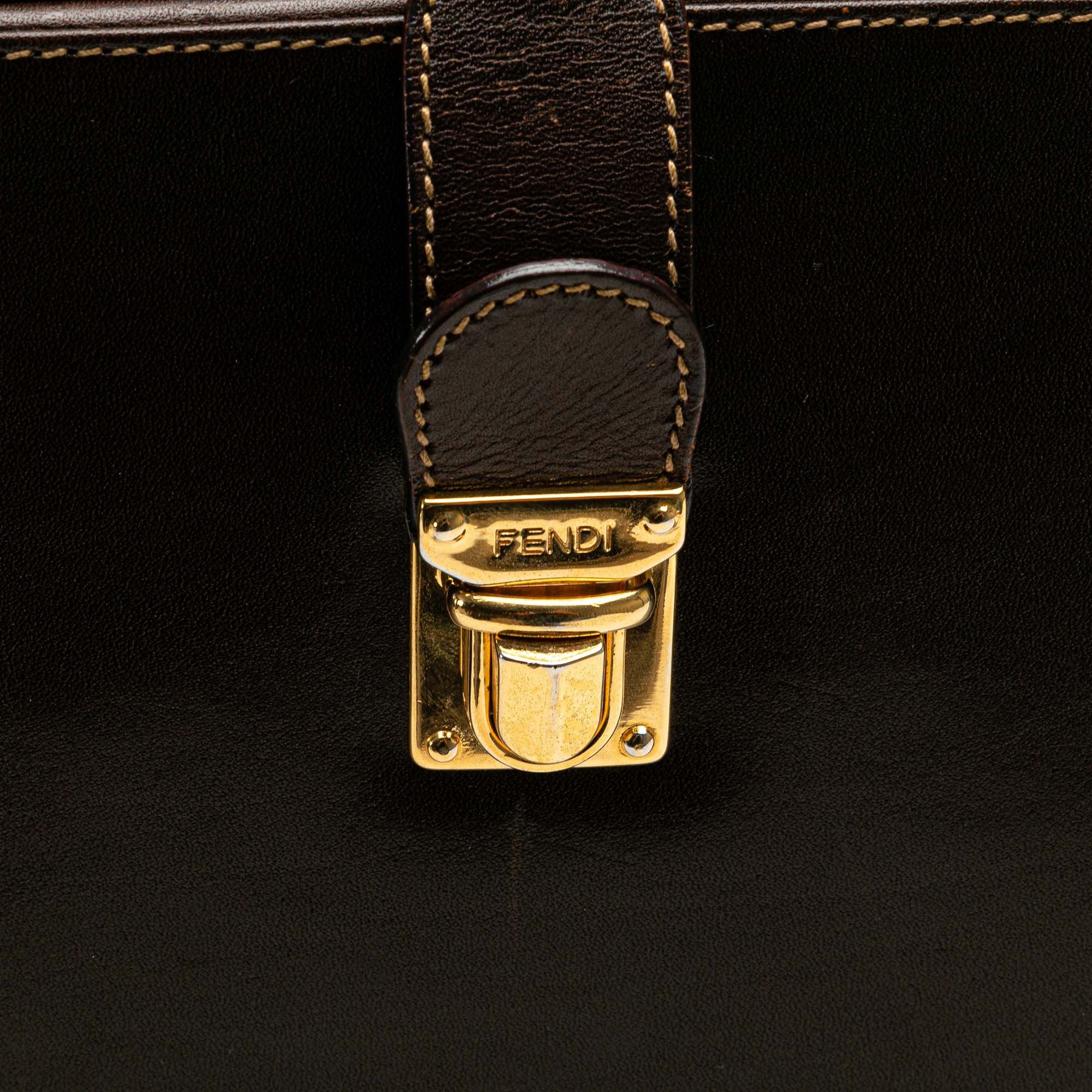 Fendi Fendi Zucca Canvas Boston Bag Size ONE SIZE - 17 Thumbnail