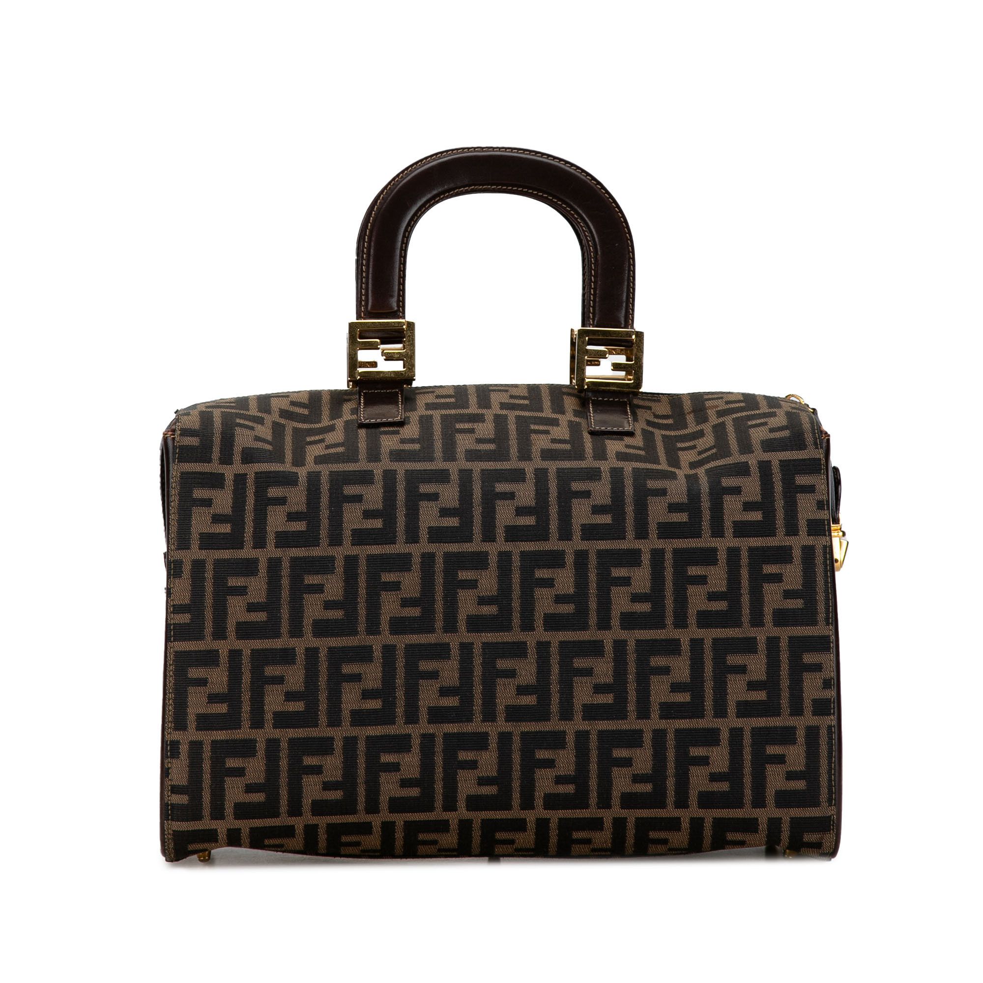 Fendi Fendi Zucca Canvas Boston Bag Size ONE SIZE - 3 Thumbnail