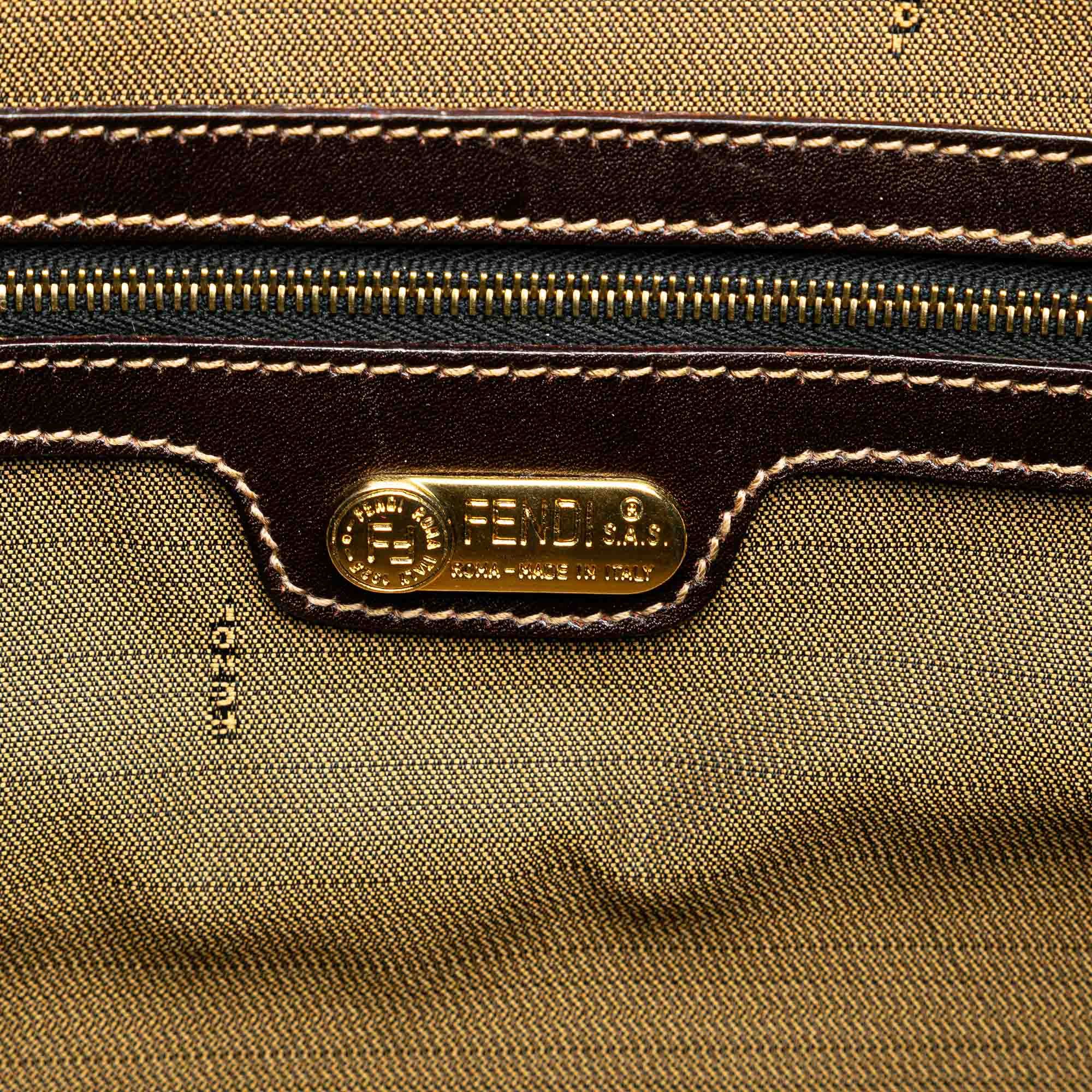 Fendi Fendi Zucca Canvas Boston Bag Size ONE SIZE - 6 Thumbnail