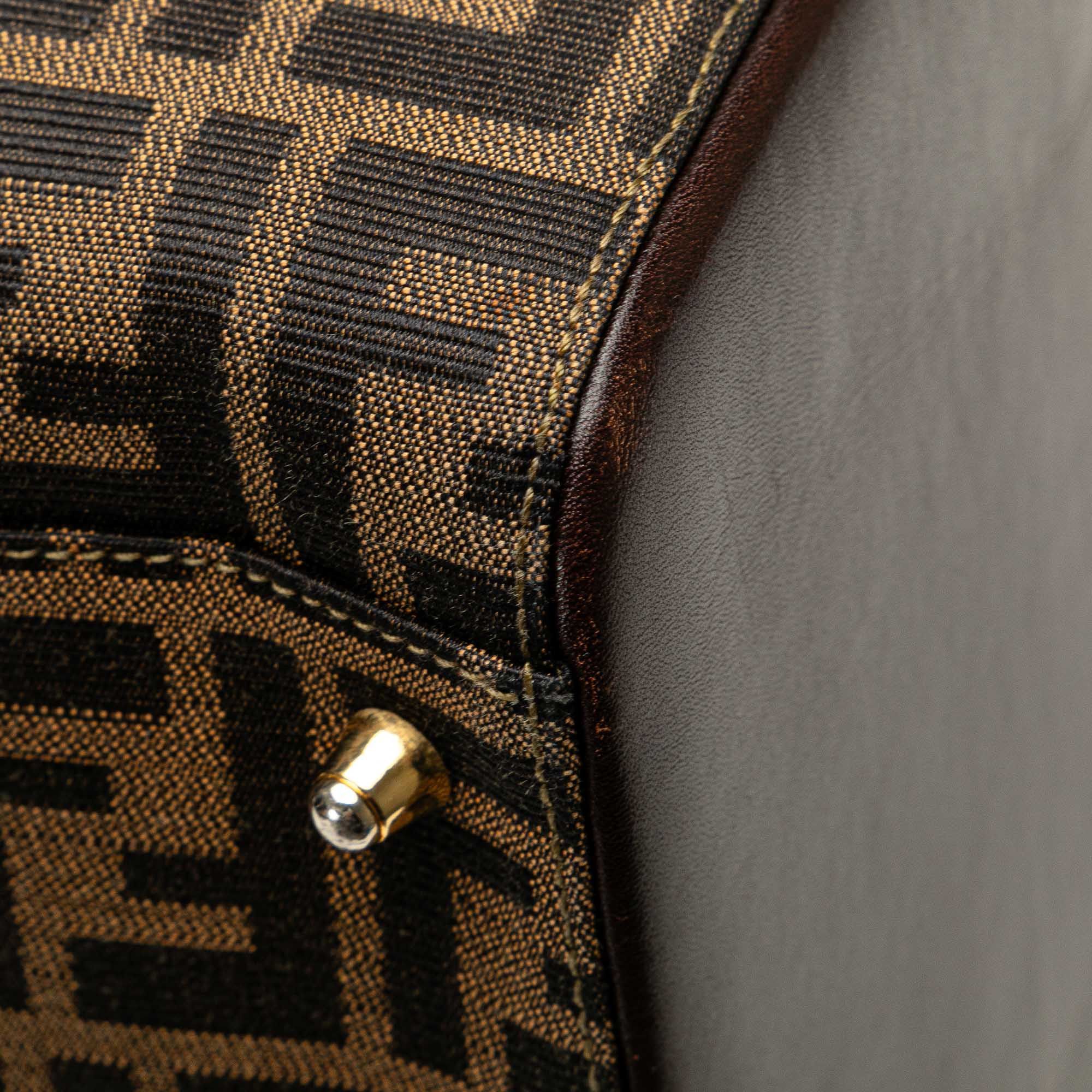 Fendi Fendi Zucca Canvas Boston Bag Size ONE SIZE - 15 Thumbnail
