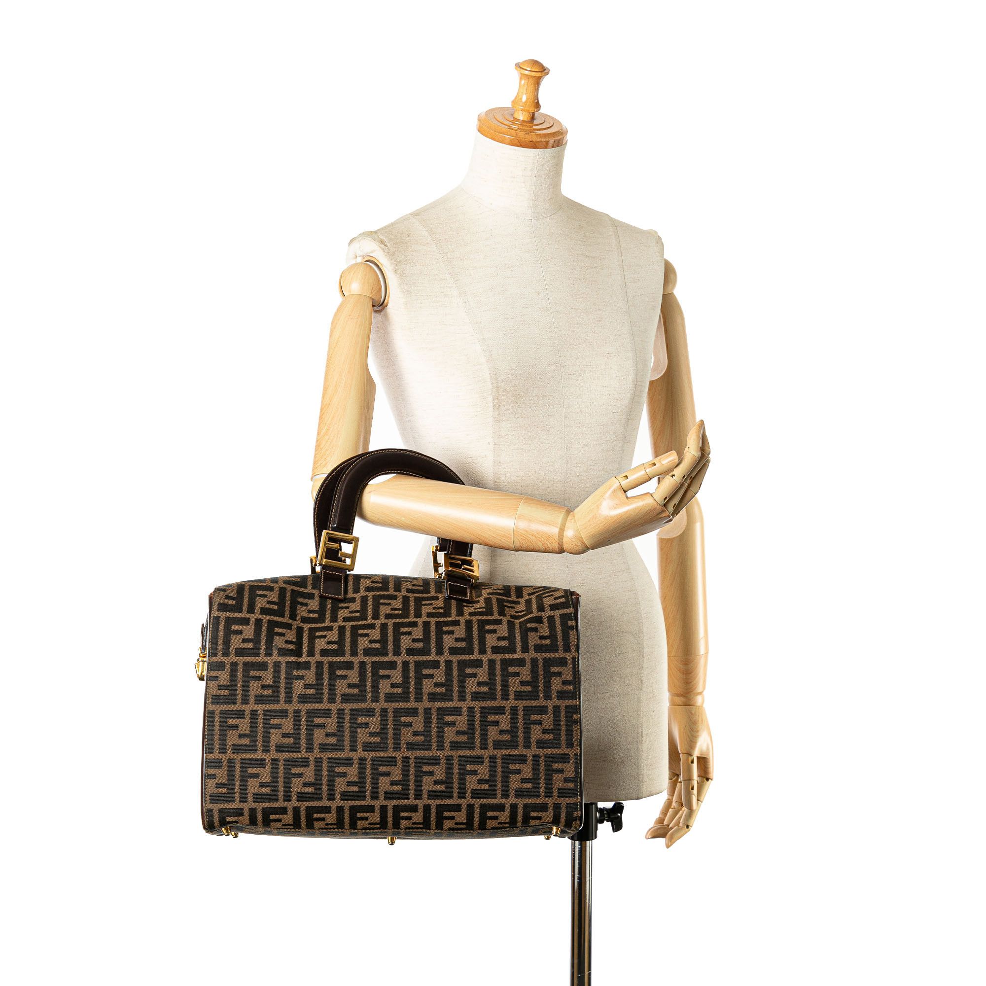 Fendi Fendi Zucca Canvas Boston Bag Size ONE SIZE - 19 Thumbnail