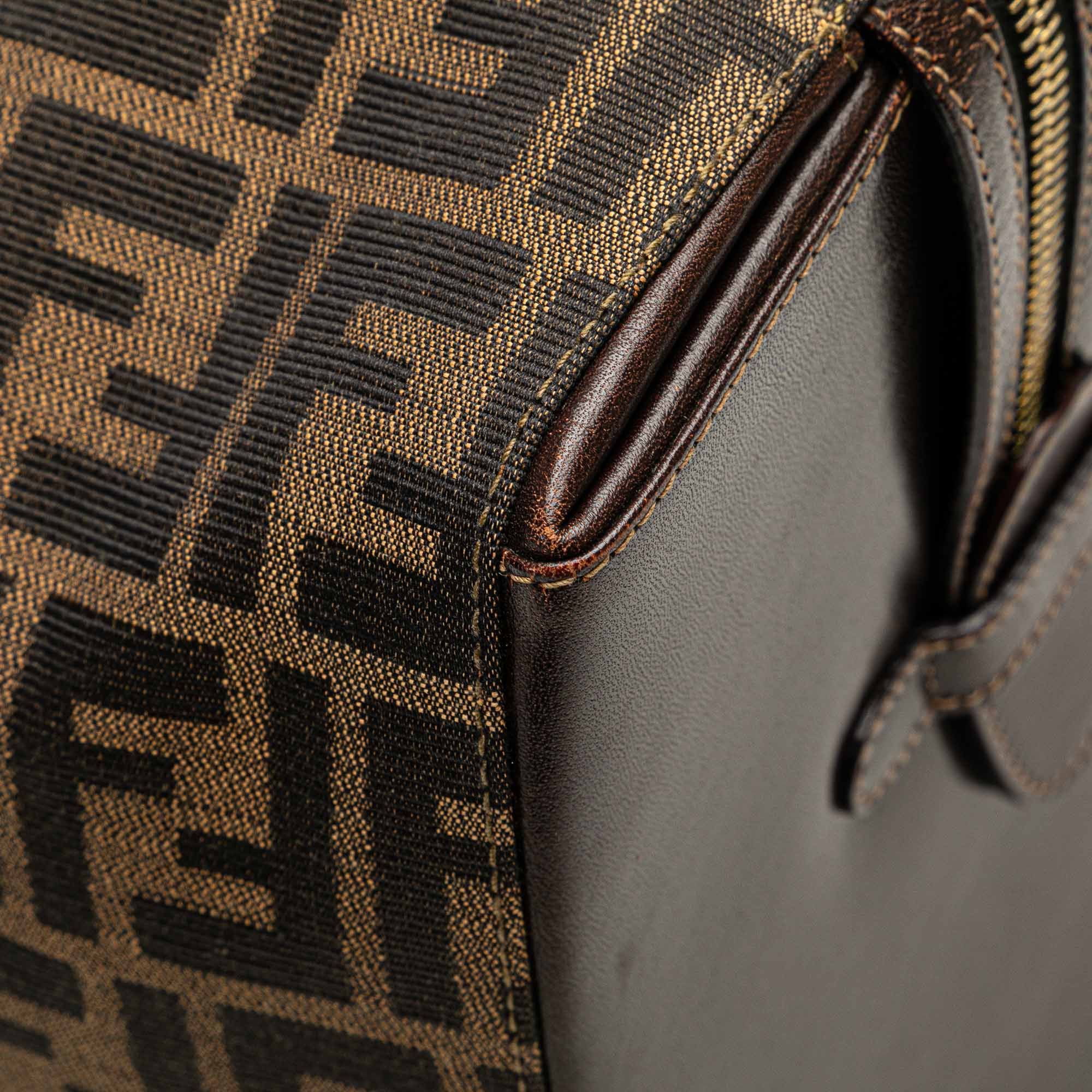 Fendi Fendi Zucca Canvas Boston Bag Size ONE SIZE - 9 Thumbnail