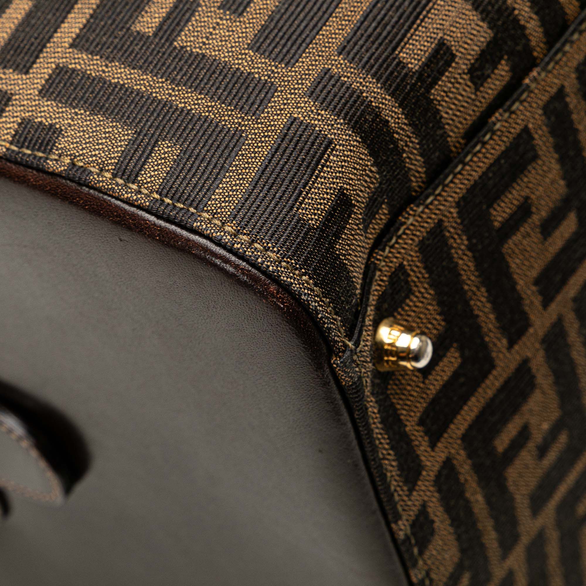 Fendi Fendi Zucca Canvas Boston Bag Size ONE SIZE - 16 Thumbnail