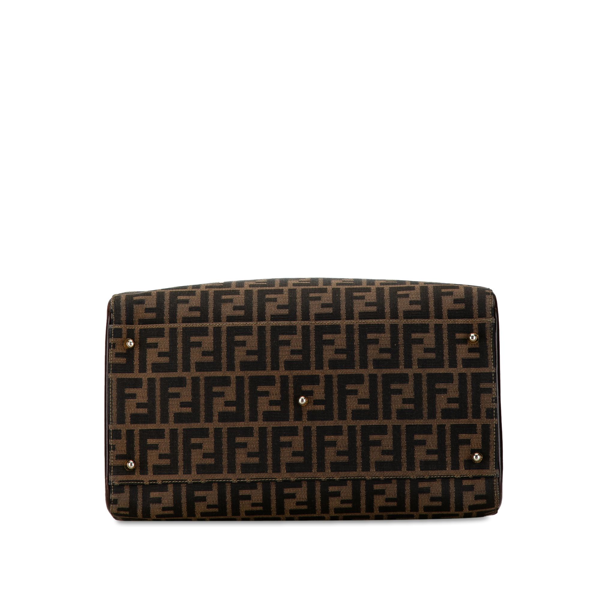 Fendi Fendi Zucca Canvas Boston Bag Size ONE SIZE - 4 Thumbnail