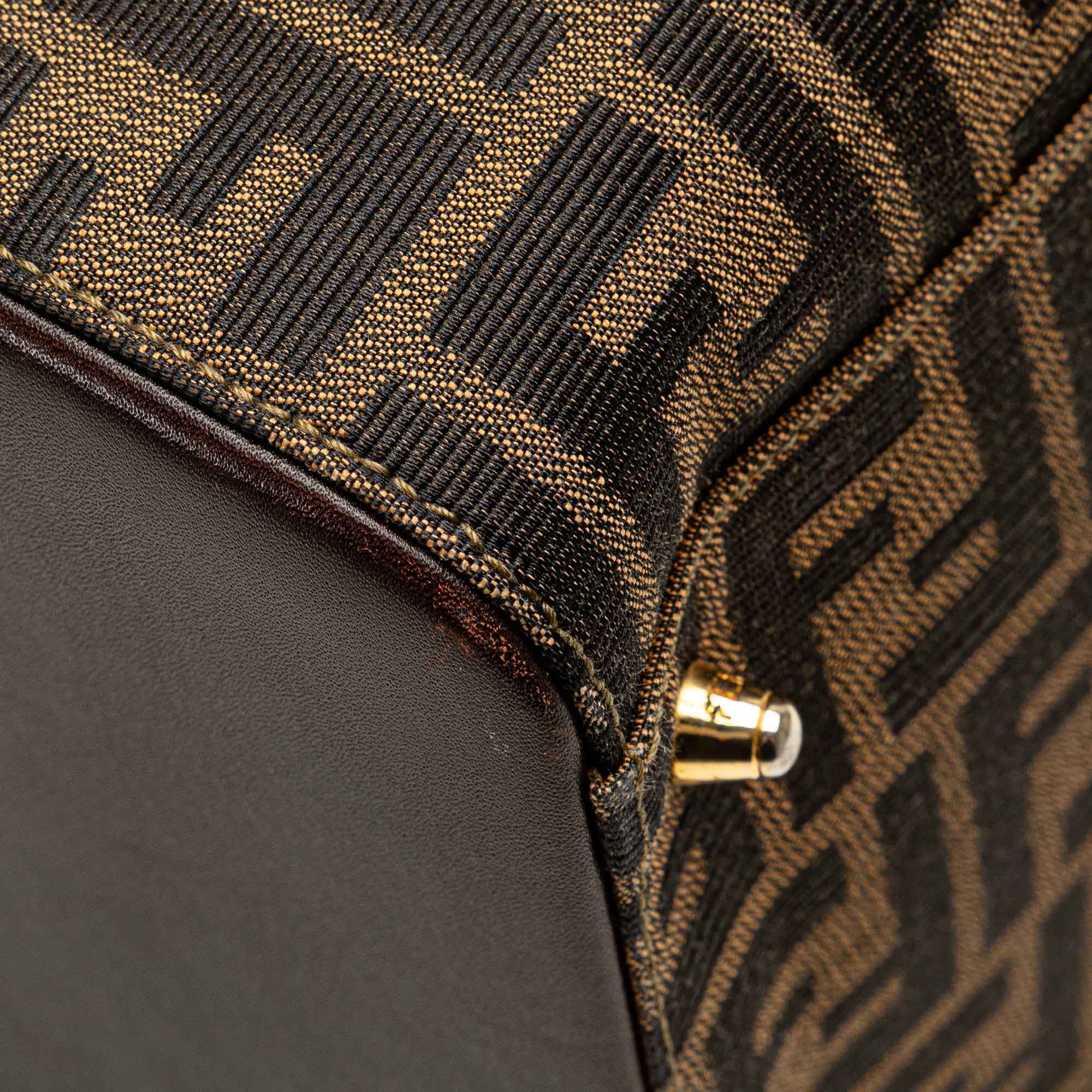 Fendi Fendi Zucca Canvas Boston Bag Size ONE SIZE - 13 Thumbnail