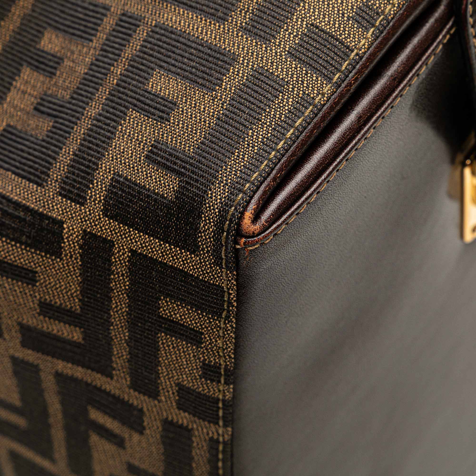 Fendi Fendi Zucca Canvas Boston Bag Size ONE SIZE - 11 Thumbnail
