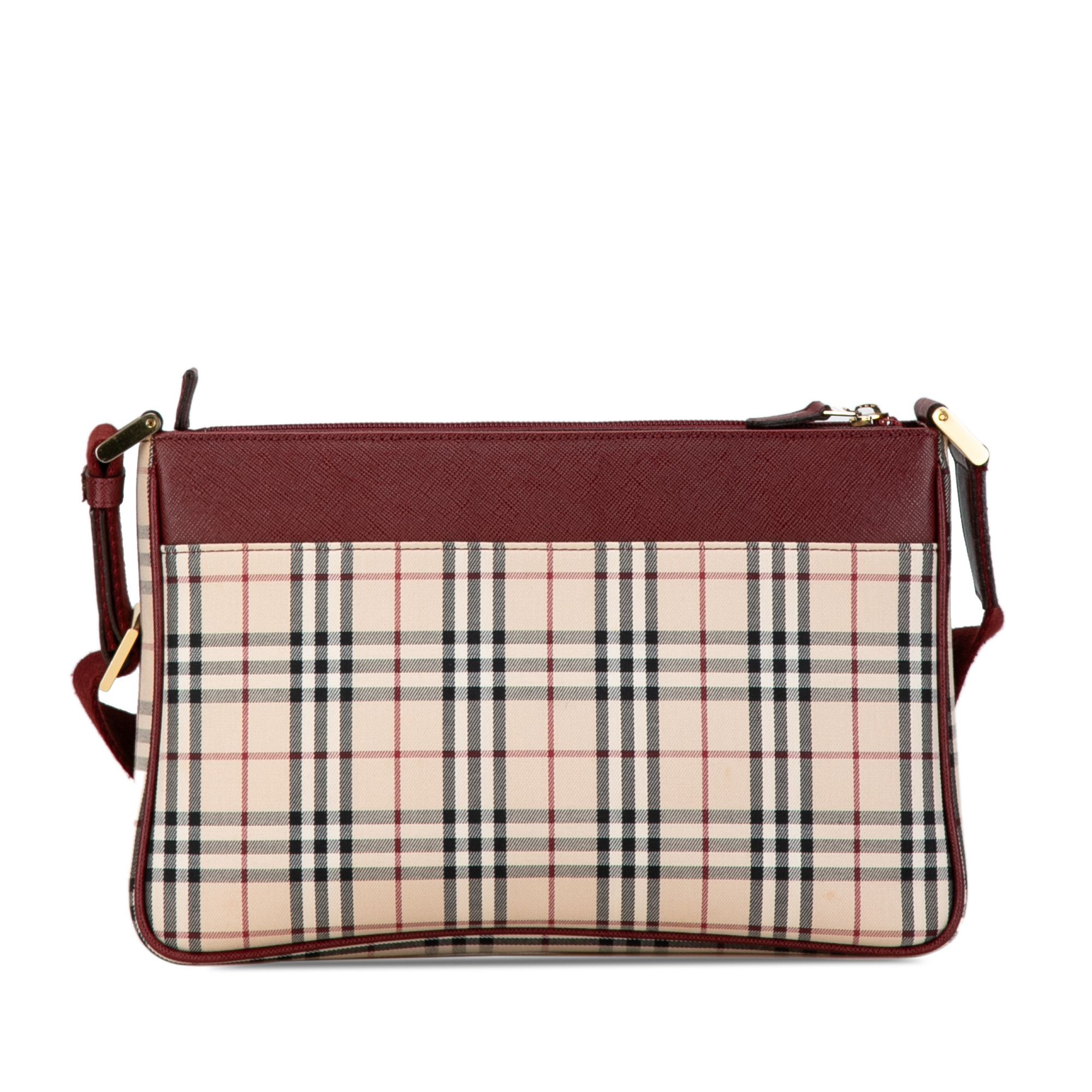 Burberry Burberry House Check Canvas Crossbody Size ONE SIZE - 3 Thumbnail