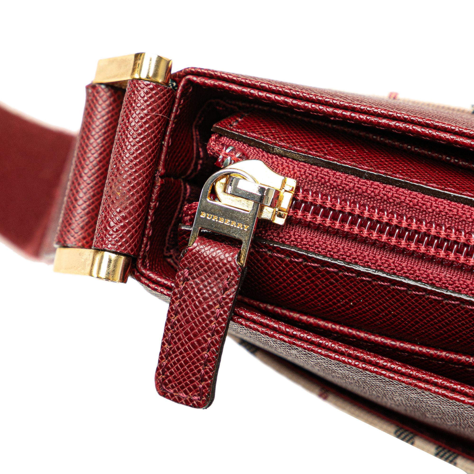 Burberry Burberry House Check Canvas Crossbody Size ONE SIZE - 6 Thumbnail