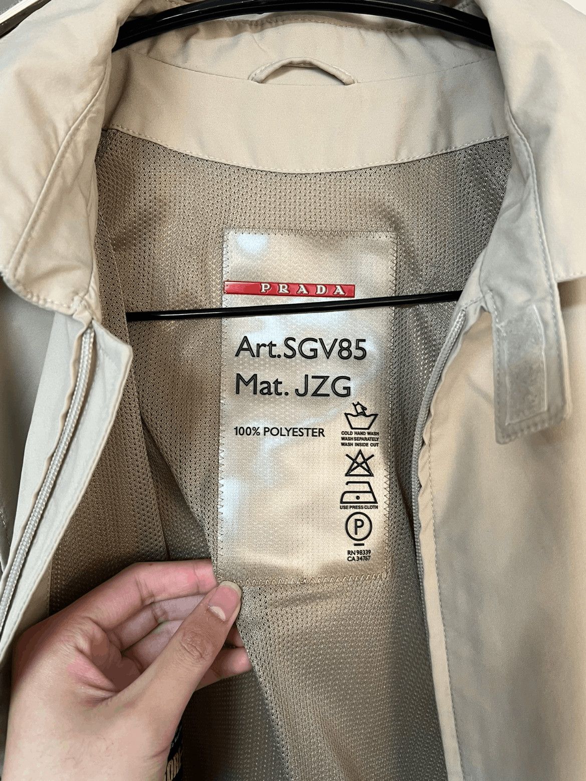 Prada Vintage 00s Prada Sports red label jacket - DMC | Grailed
