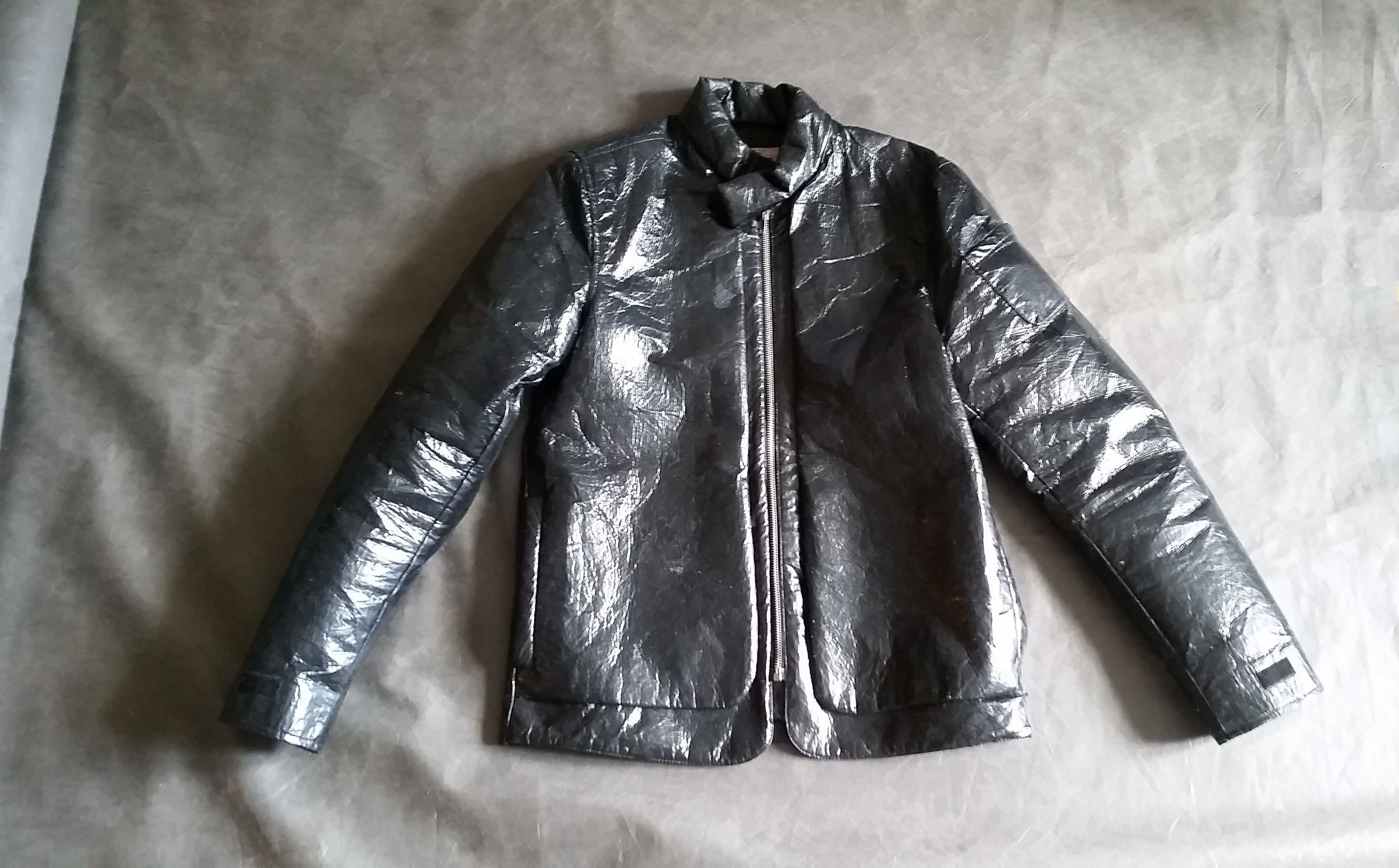 OG bauhaus vynil coated padded jacket