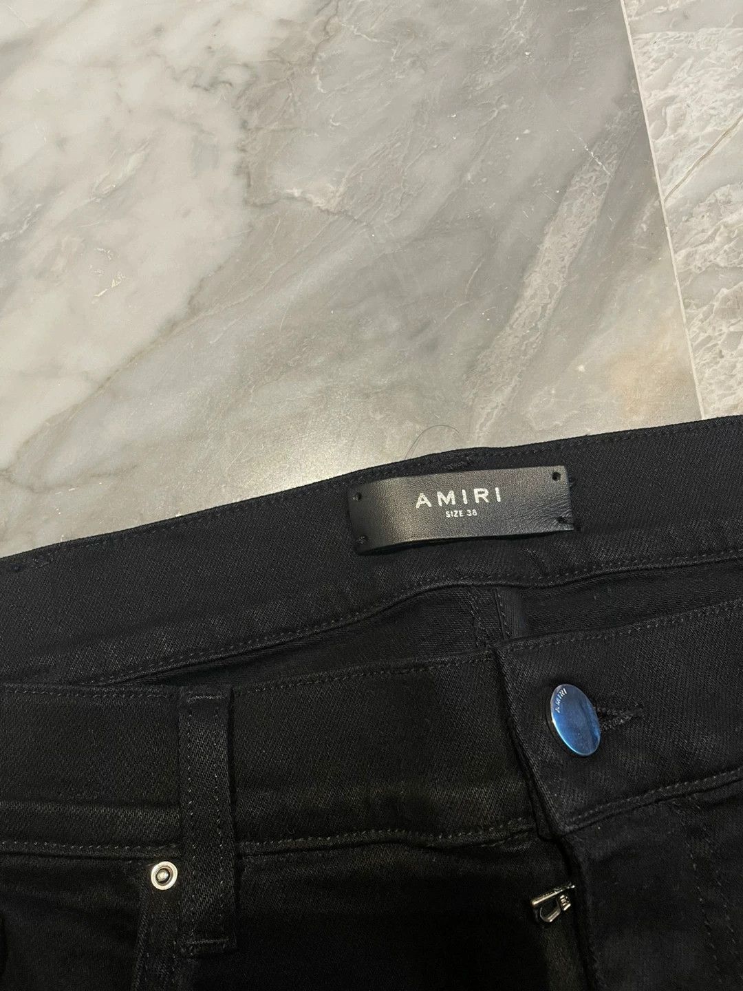Amiri Amiri 16AW Black Snake Skin MX0 Jeans Size US 38 / EU 54 - 3 Thumbnail