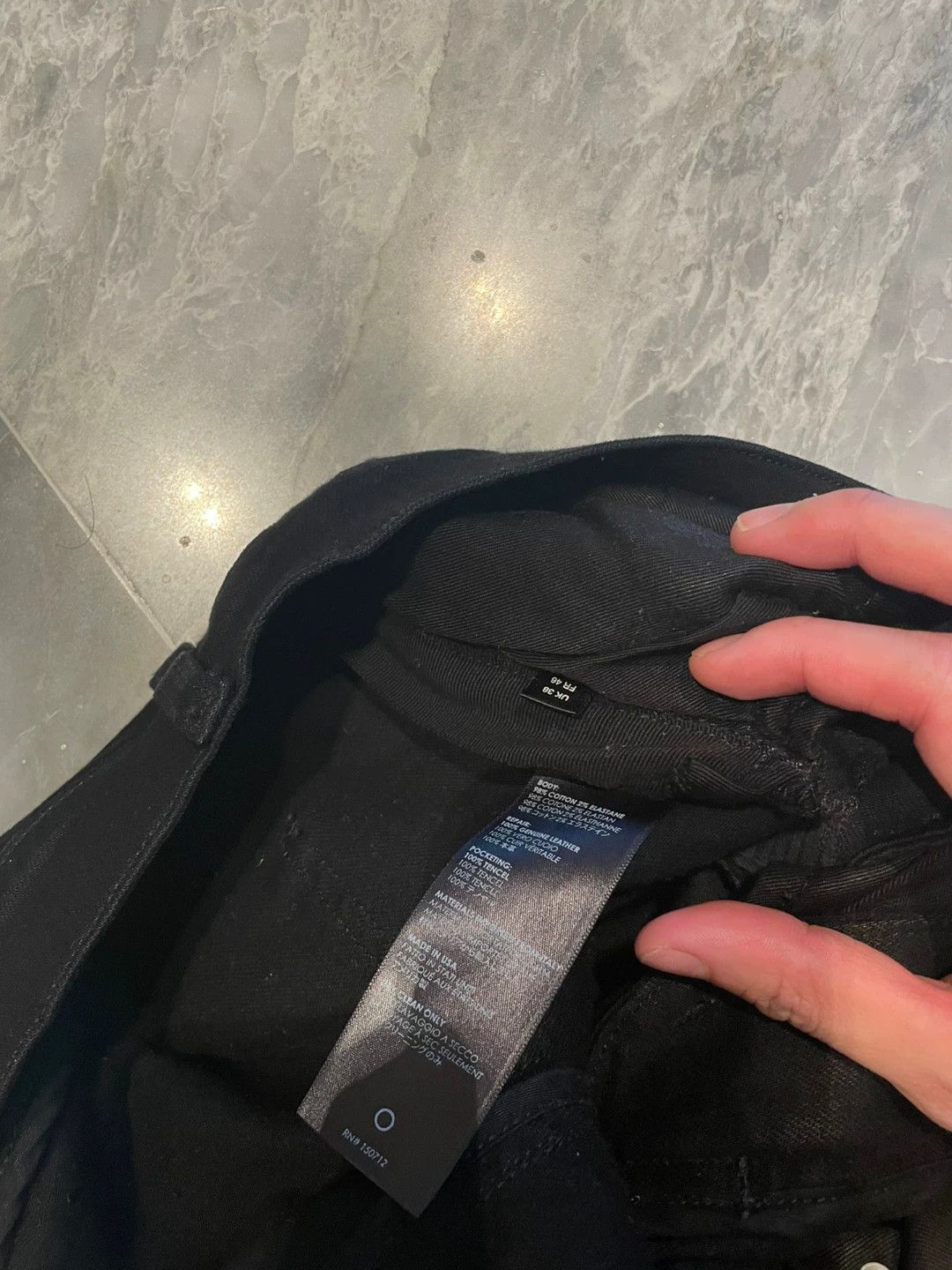 Amiri Amiri 16AW Black Snake Skin MX0 Jeans Size US 38 / EU 54 - 5 Thumbnail