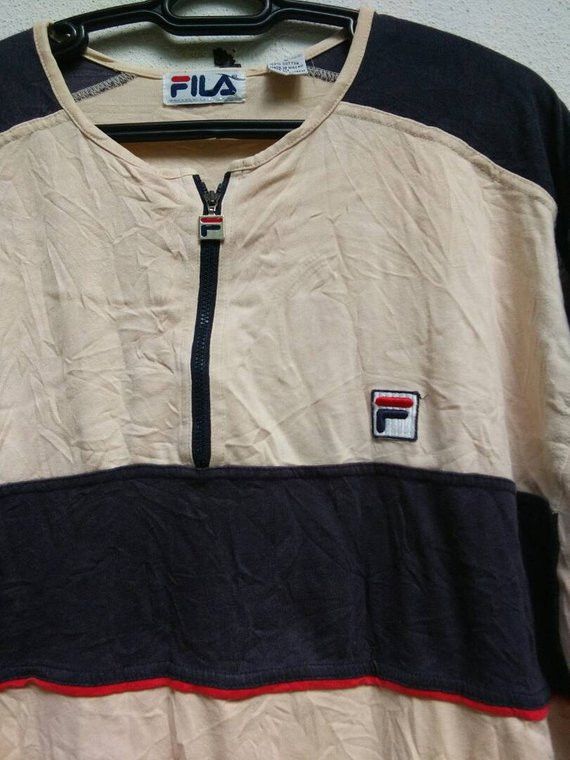 Fila Fila Big Logo Tee Size US L / EU 52-54 / 3 - 2 Thumbnail