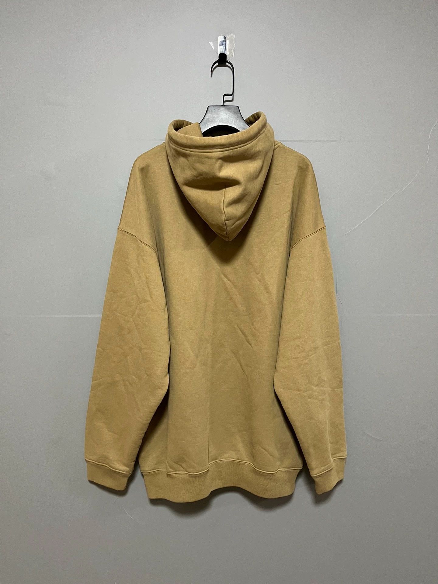 XXS★SALE★BALENCIAGA★人気ポリティカルロゴフーディベージュ Balenciaga Balenciaga new embroidered double-B hoodie | Grailed