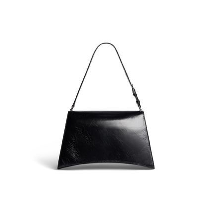 Balenciaga Crush Medium Sling Bag in black Size ONE SIZE - 4 Thumbnail