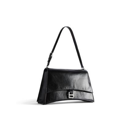 Balenciaga Crush Medium Sling Bag in black Size ONE SIZE - 2 Thumbnail