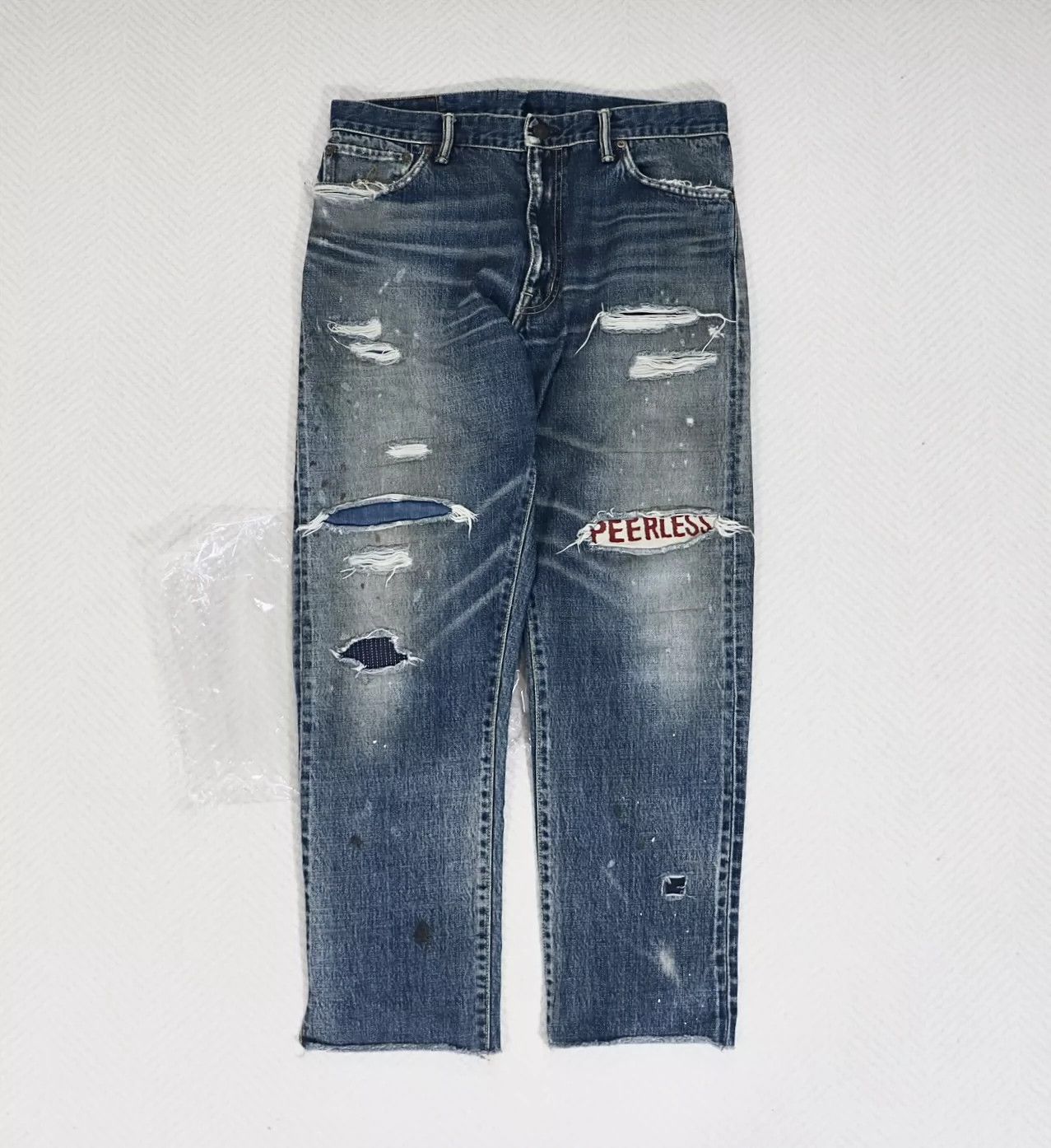 Visvim VISVIM 19AW JOURNEYMAN PANTS TACKED CRASH | Grailed