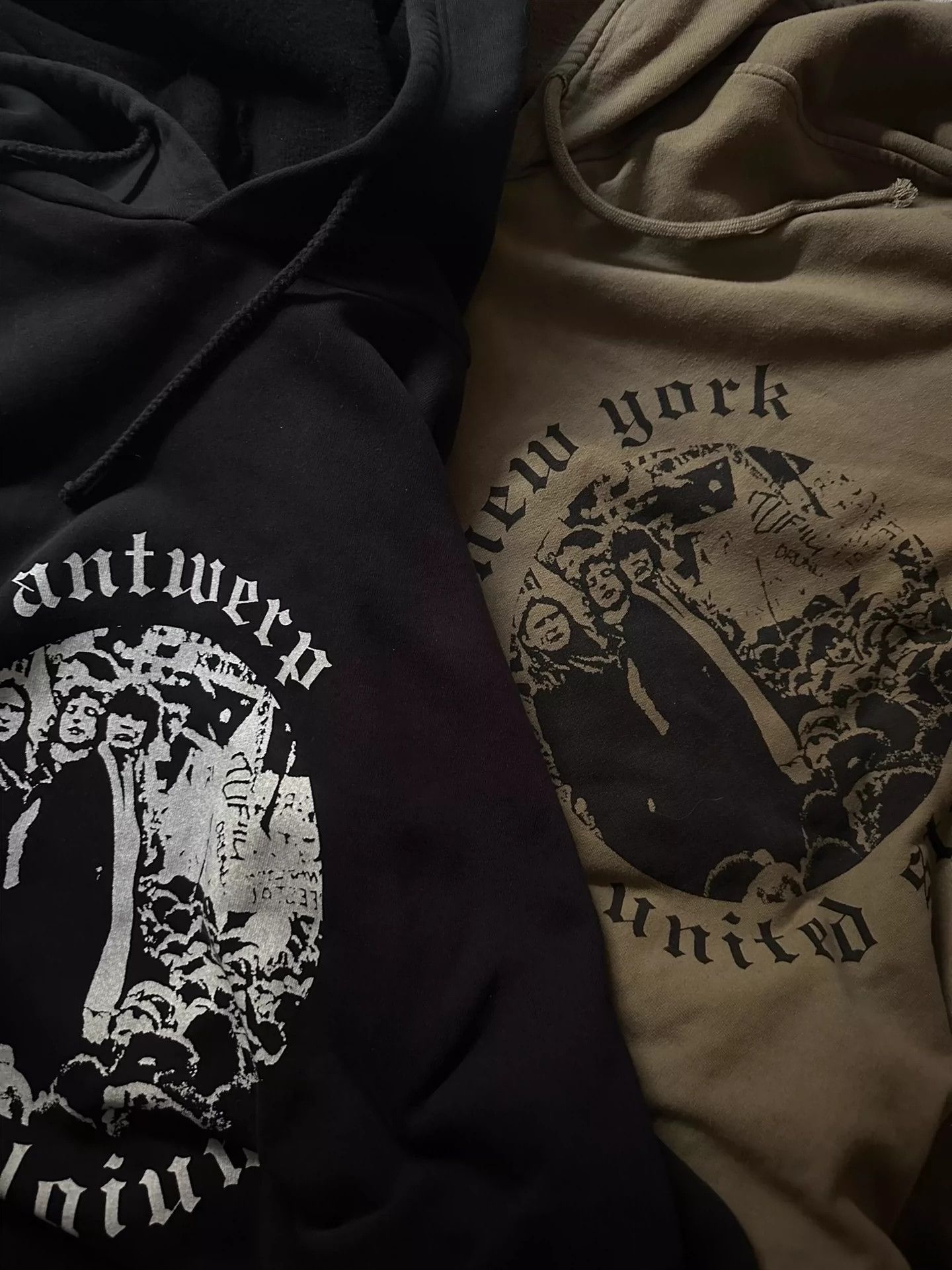Raf Simons Archive redux black Antwerp Sweatshirts Hoodies