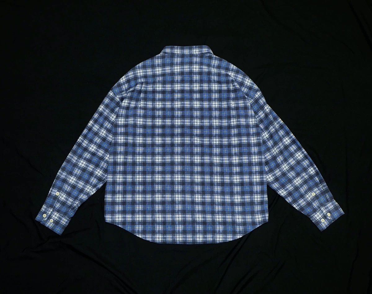 Visvim PIONEER KHADI CHECK SHIRT L/S visvim pioneer khadi shirt
