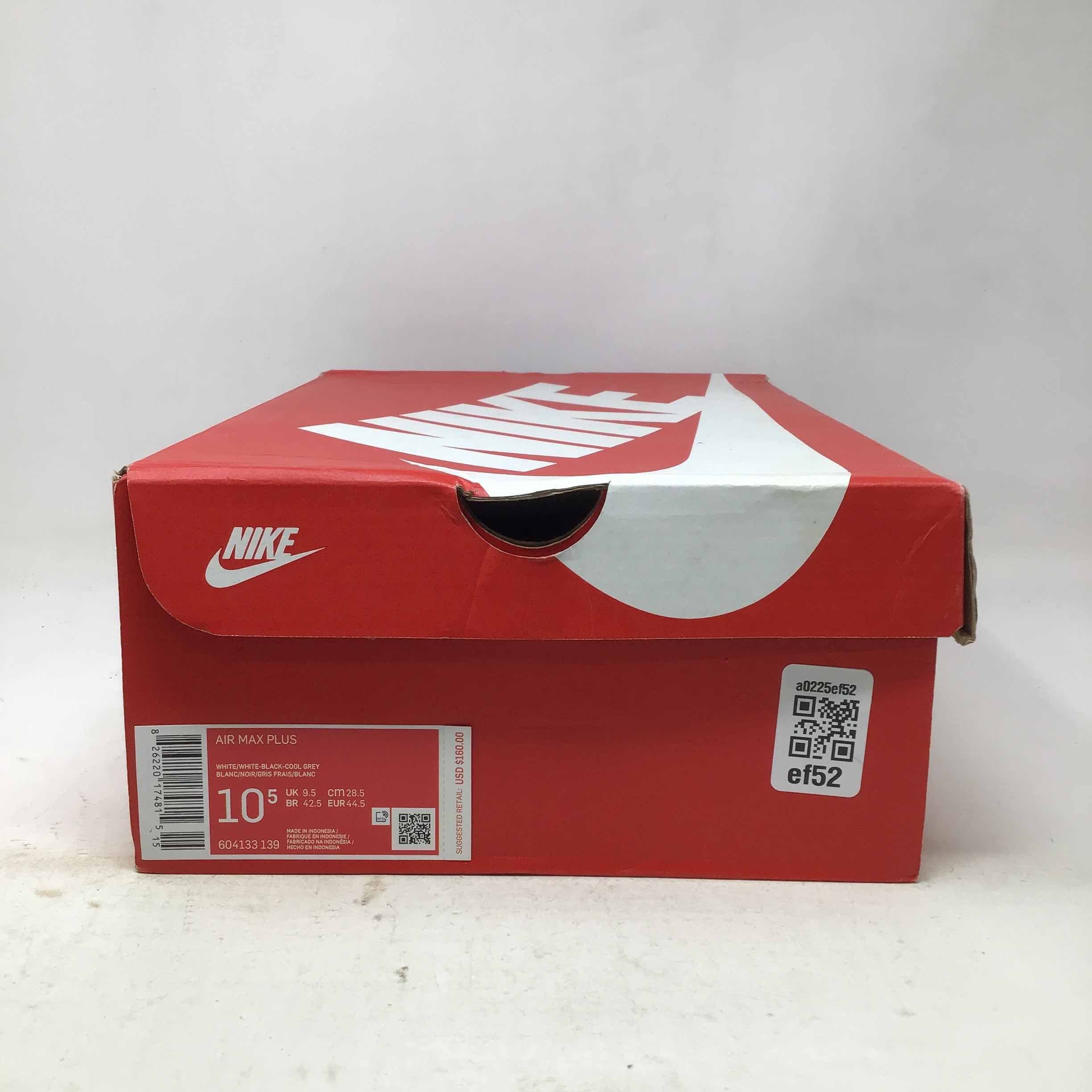 mens air max plus white