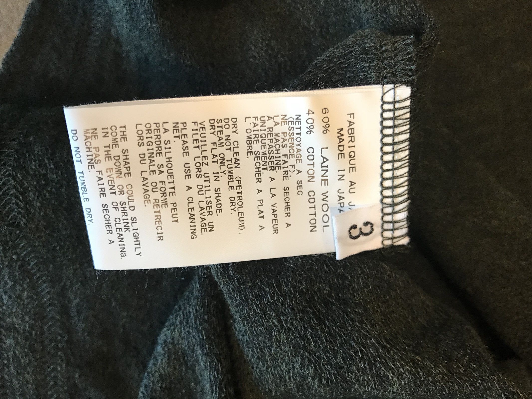 Wool / Cotten Blend Paisley T-shirt