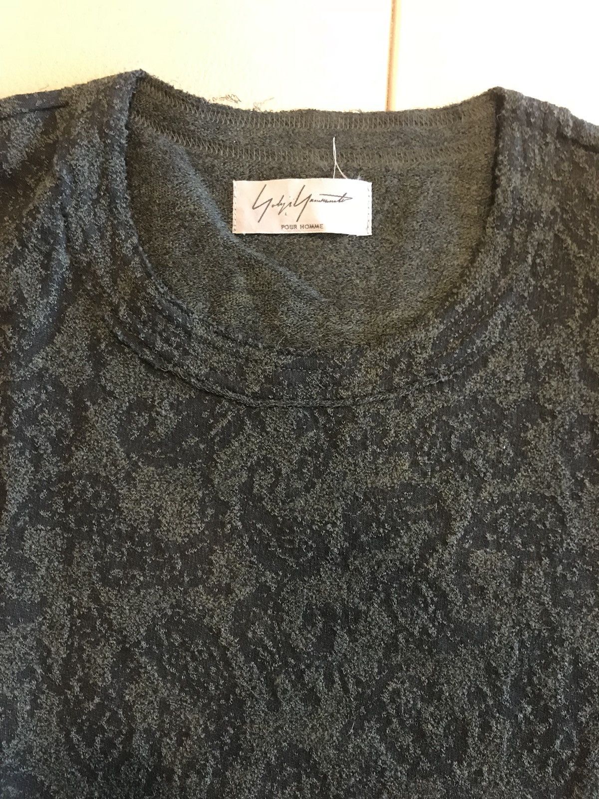 Wool / Cotten Blend Paisley T-shirt