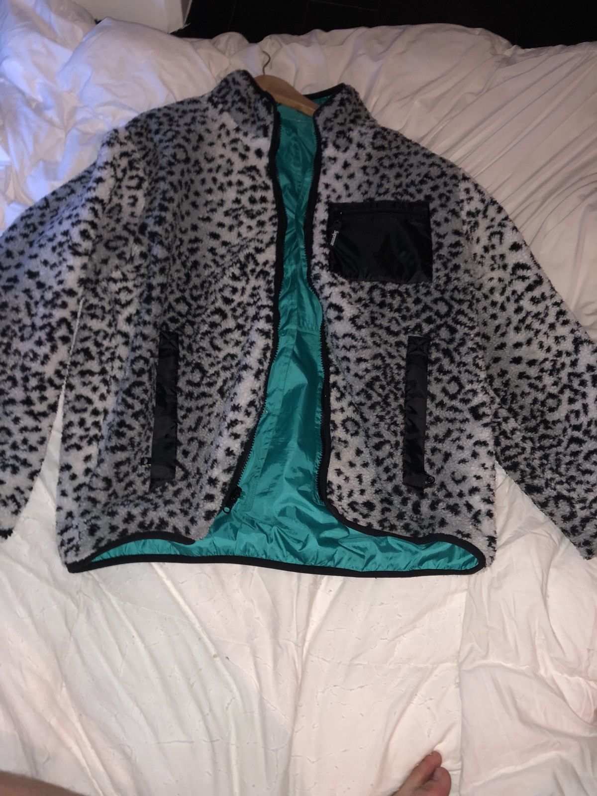 Supreme × Umbro Supreme Umbro Zip Up Sweater in Light Blue