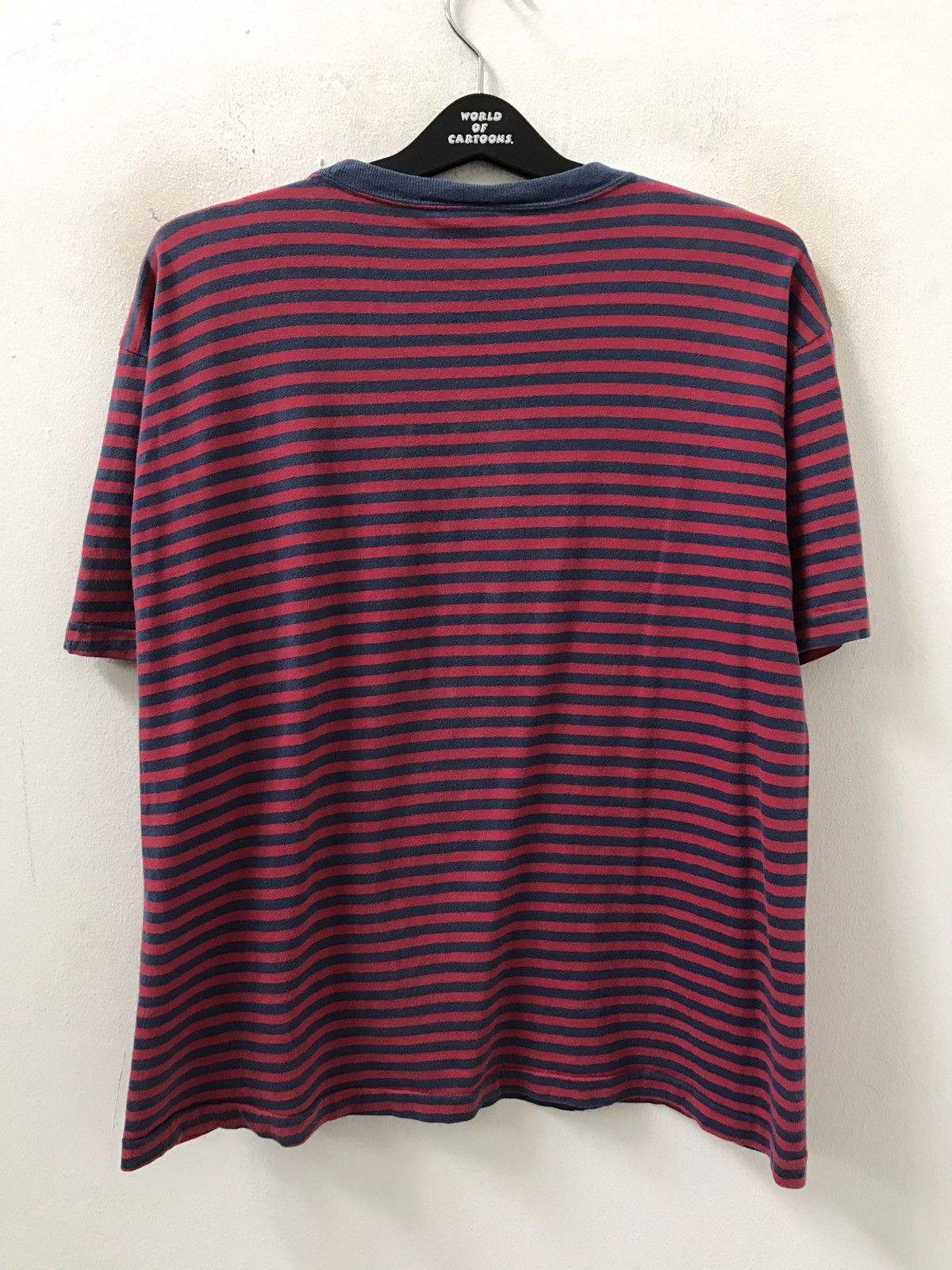 Gap × Vintage Vintage 90s Gap Border Striped Pocket t shirt Size US M / EU 48-50 / 2 - 4 Thumbnail