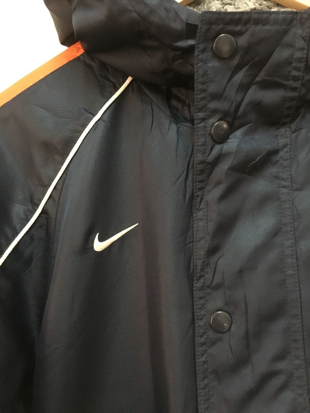 Nike × Vintage Nike Parkas Long Jackets Traning Button Zipper Hoodie Size US M / EU 48-50 / 2 - 6 Thumbnail